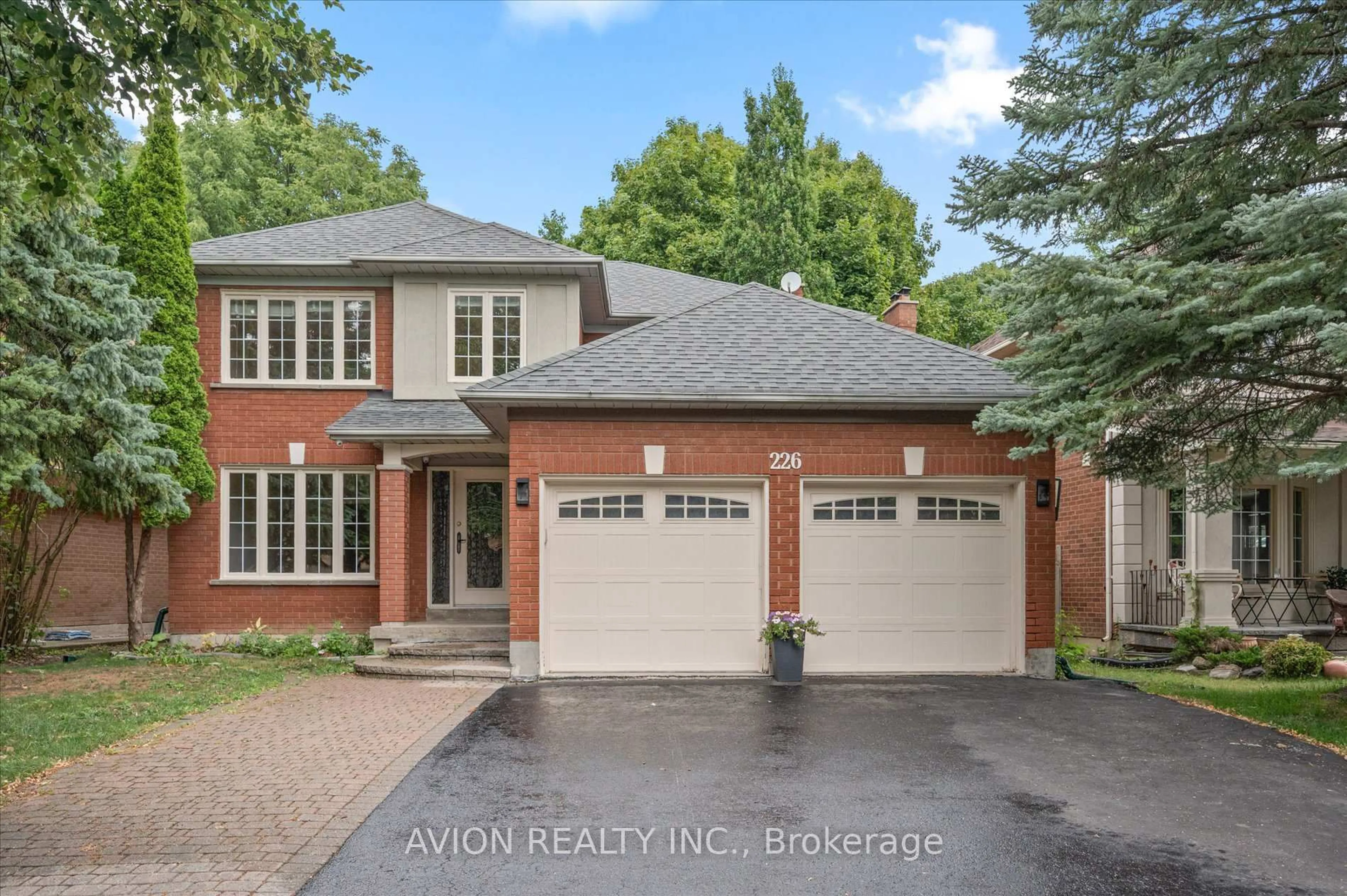 Home with brick exterior material, street for 226 Westmount Blvd, Vaughan Ontario L4J 7W2