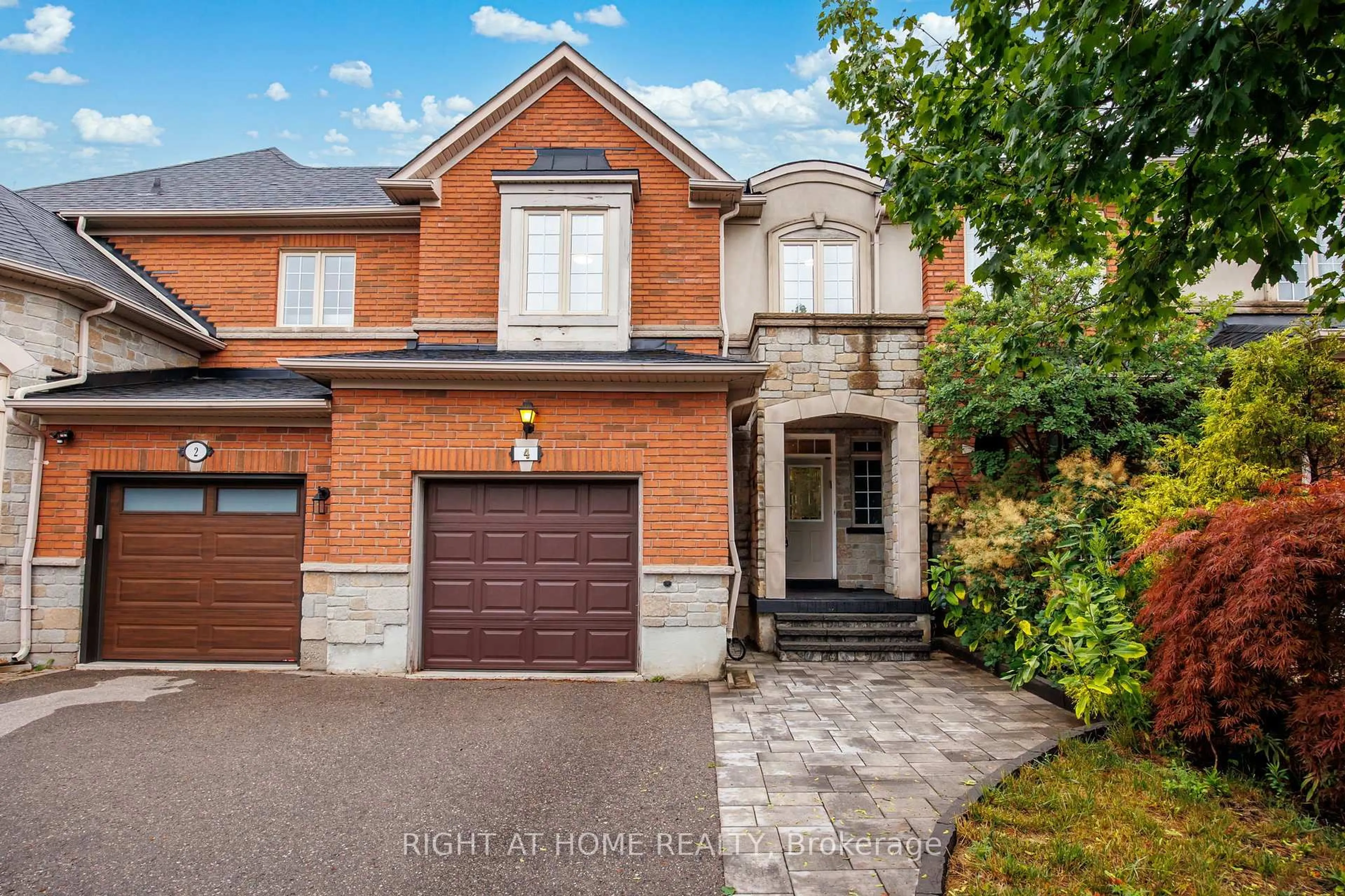 Home with brick exterior material, street for 4 Zola Gate, Vaughan Ontario L4J 9A7