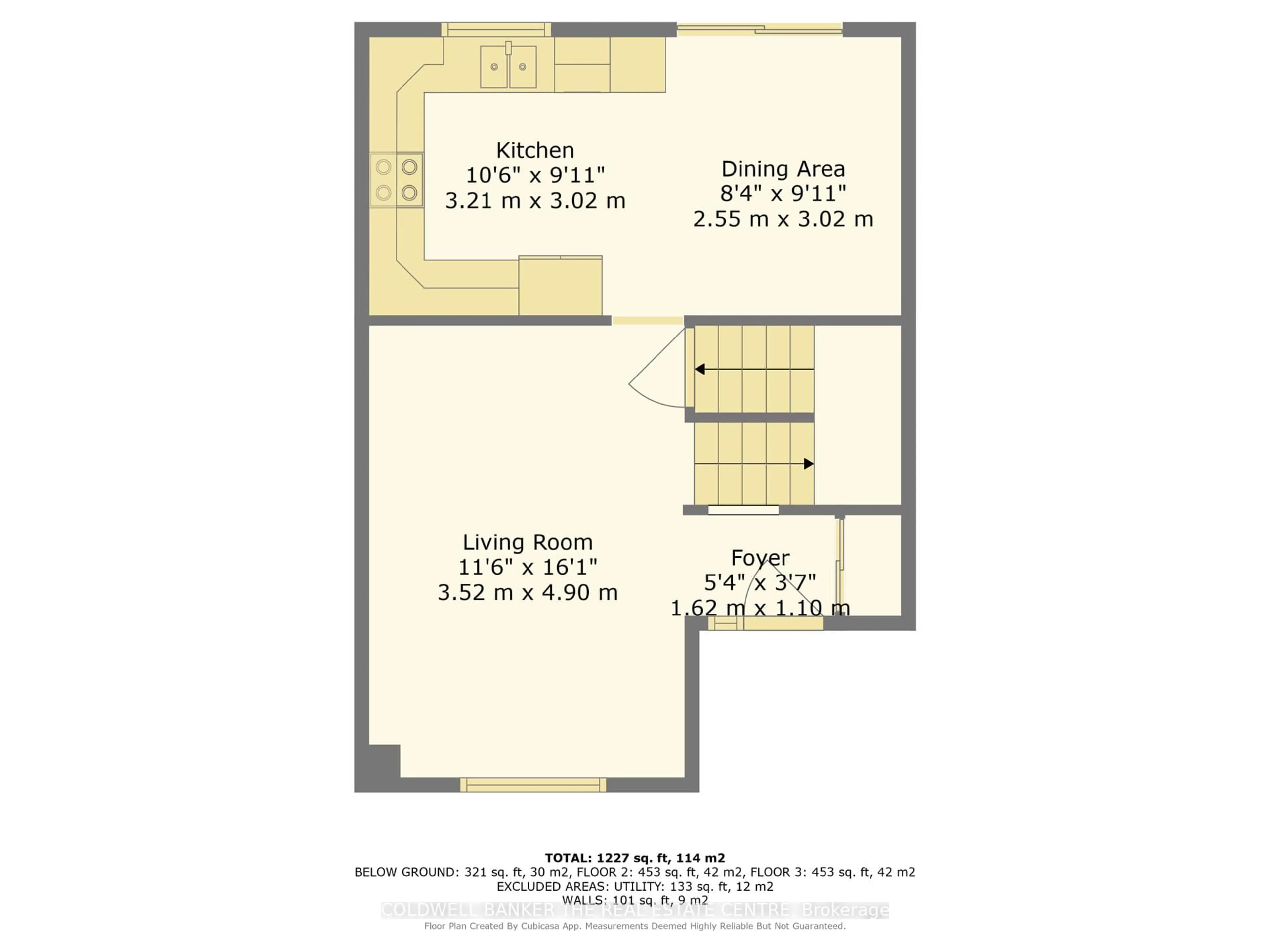 Floor plan for 746 Elgin St, Newmarket Ontario L3Y 3B8