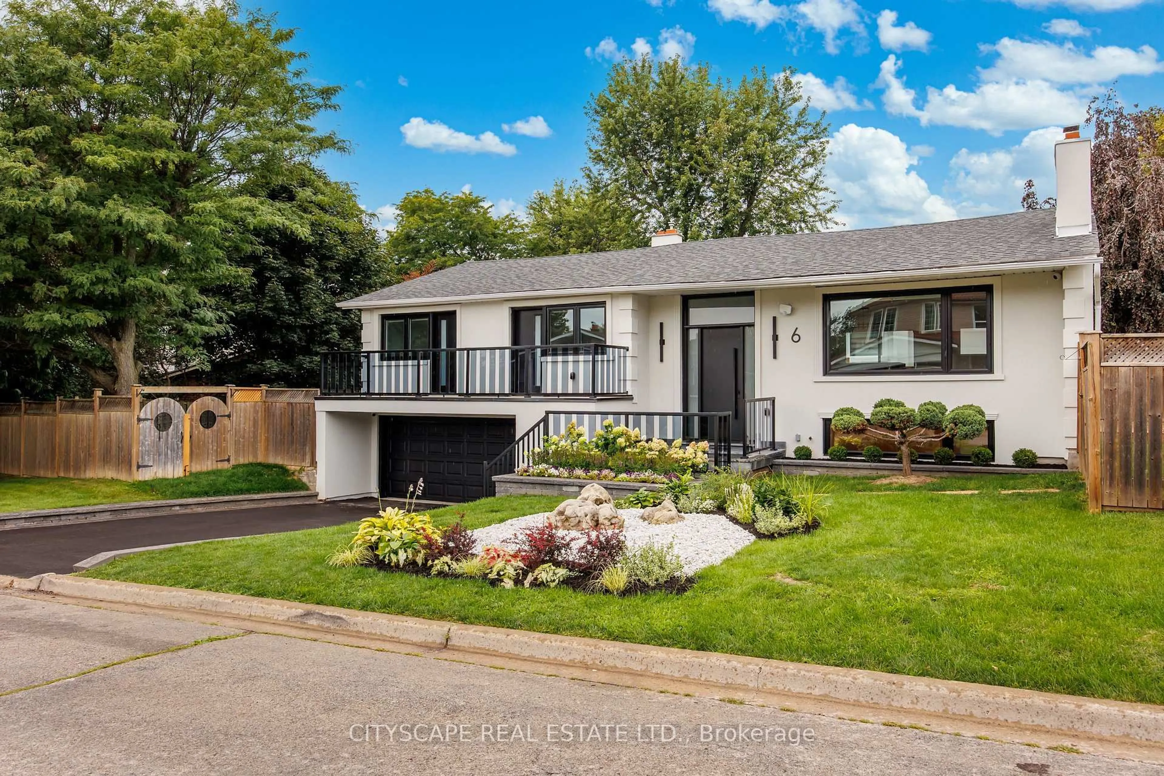 Home with brick exterior material, street for 6 Portree Cres, Markham Ontario L3T 3G2