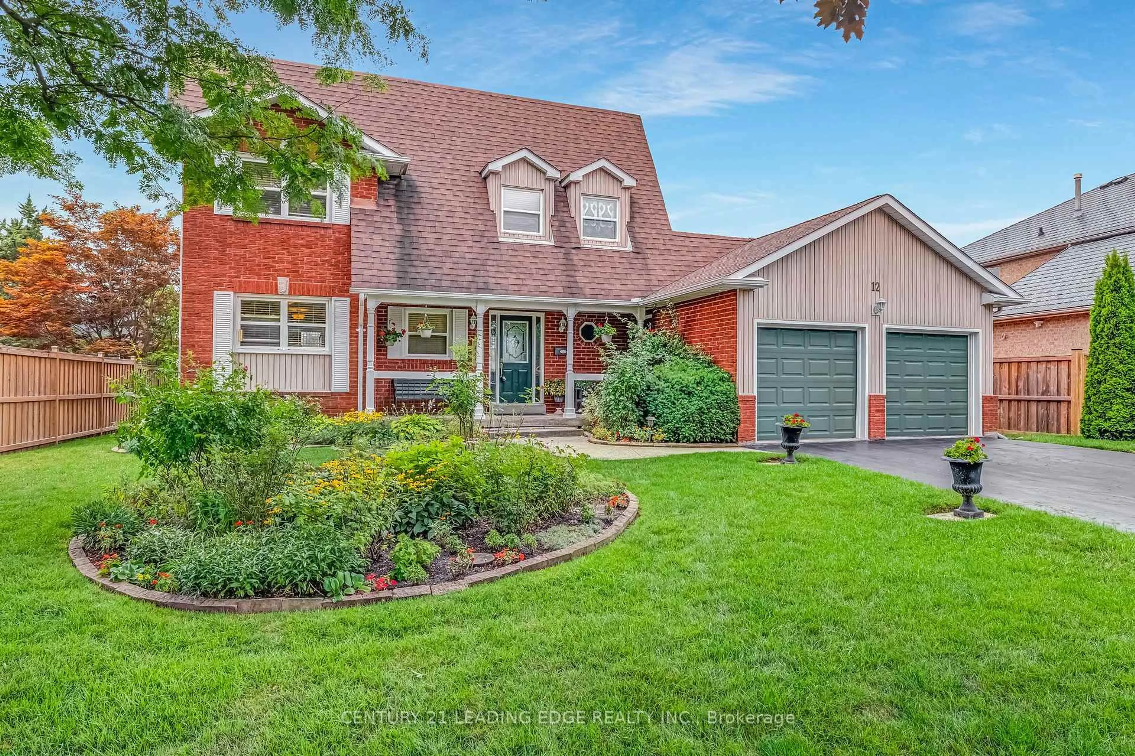 Home with brick exterior material, street for 12 Flint Cres, Whitchurch-Stouffville Ontario L4A 6C4