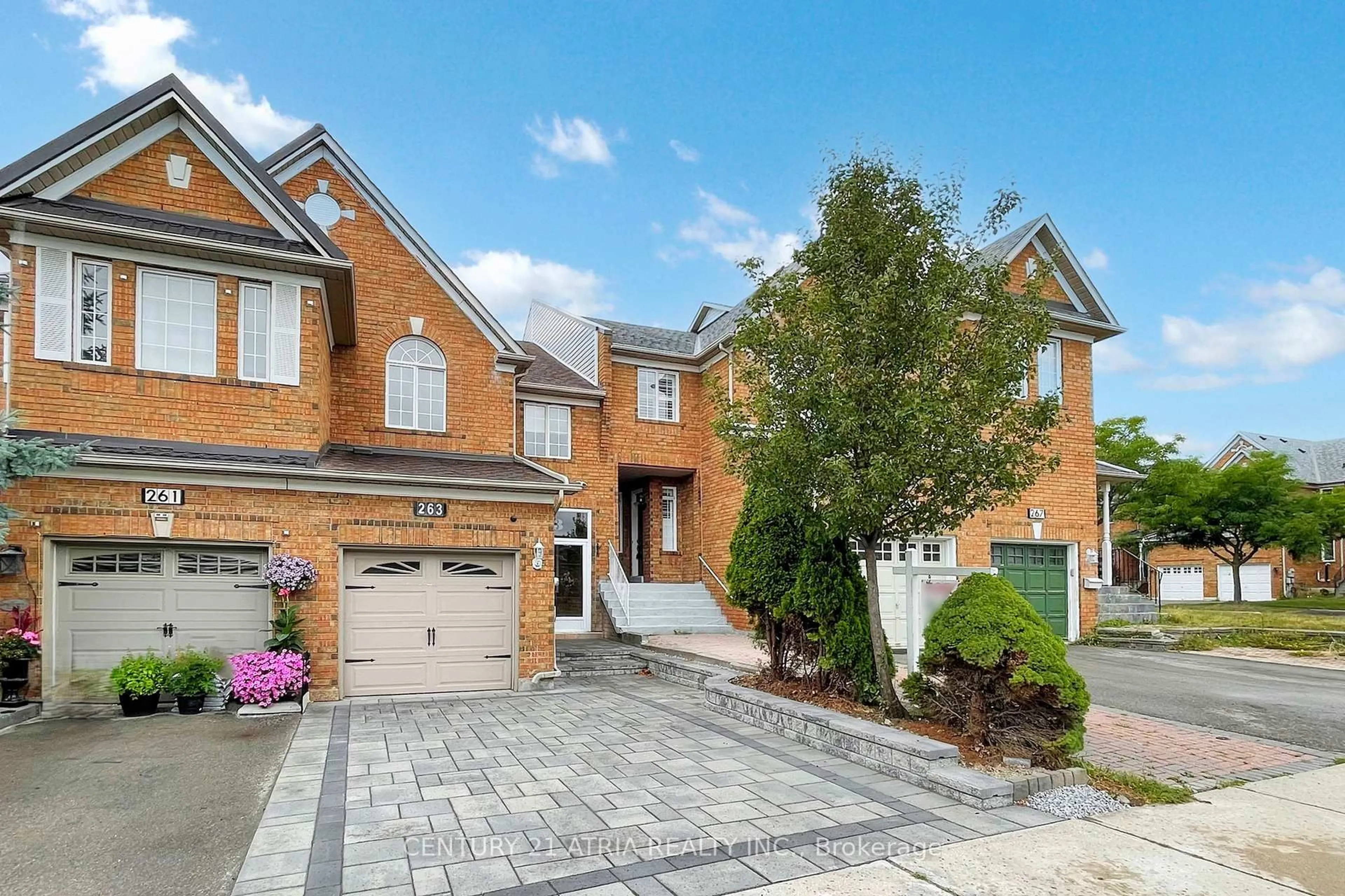 Home with brick exterior material, street for 263 Kimono Cres, Richmond Hill Ontario L4S 1X5
