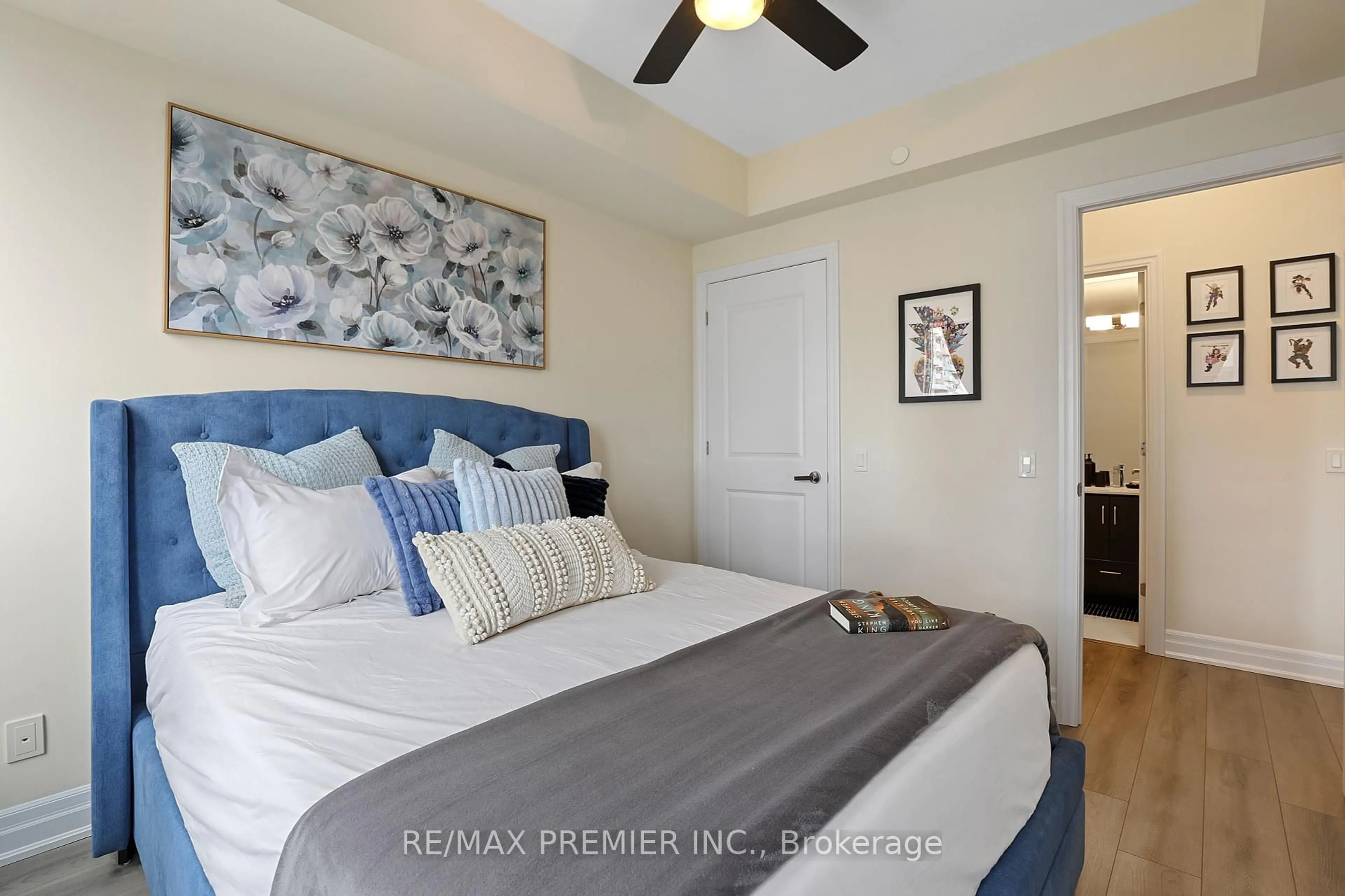 Bedroom with bed, unknown for 9085 Jane St #1411, Vaughan Ontario L4K 0L8