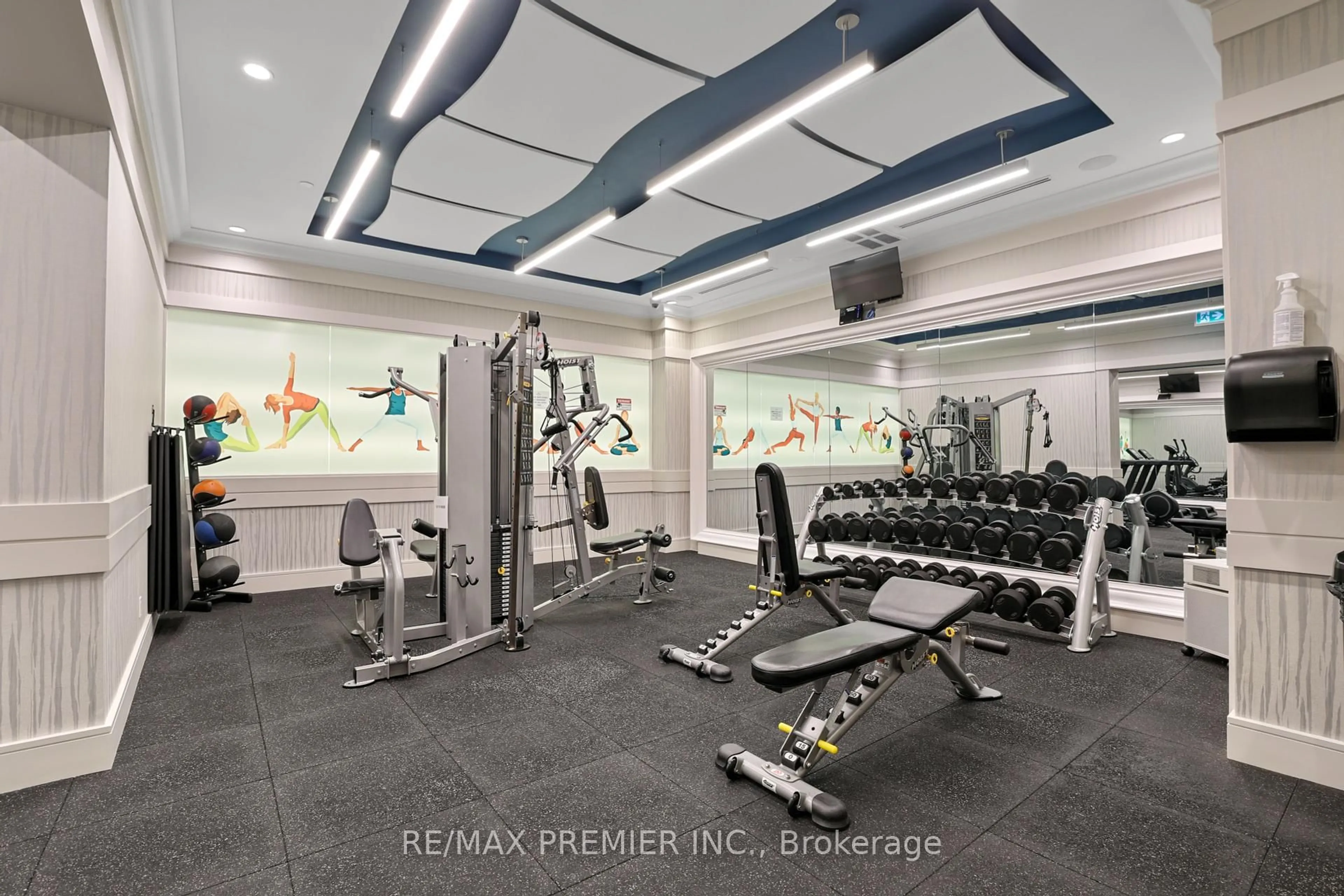 Gym or fitness room for 9085 Jane St #1411, Vaughan Ontario L4K 0L8