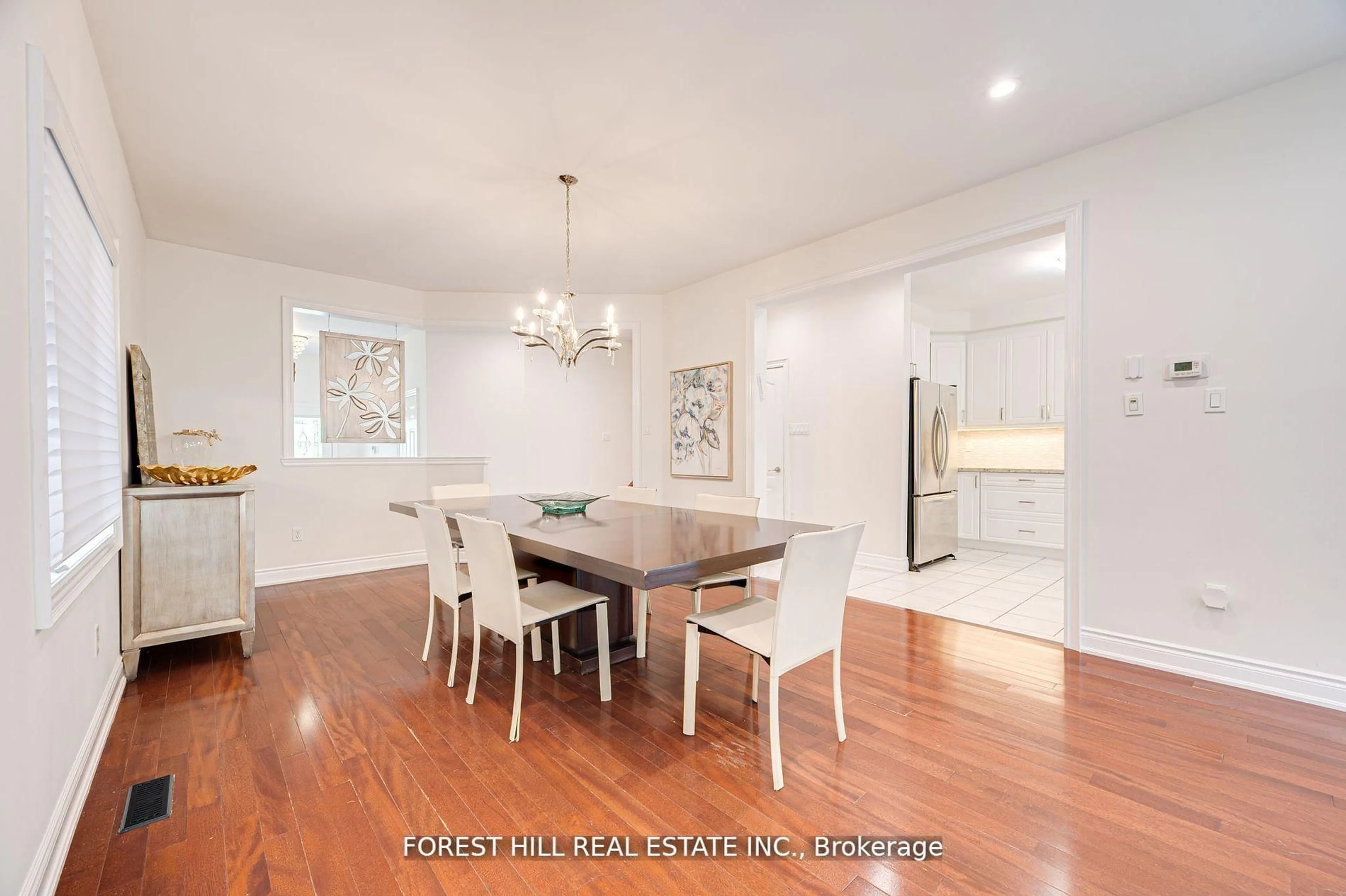 Dining room, wood/laminate floor for 473 Apple Blossom Dr, Vaughan Ontario L4J 9K7