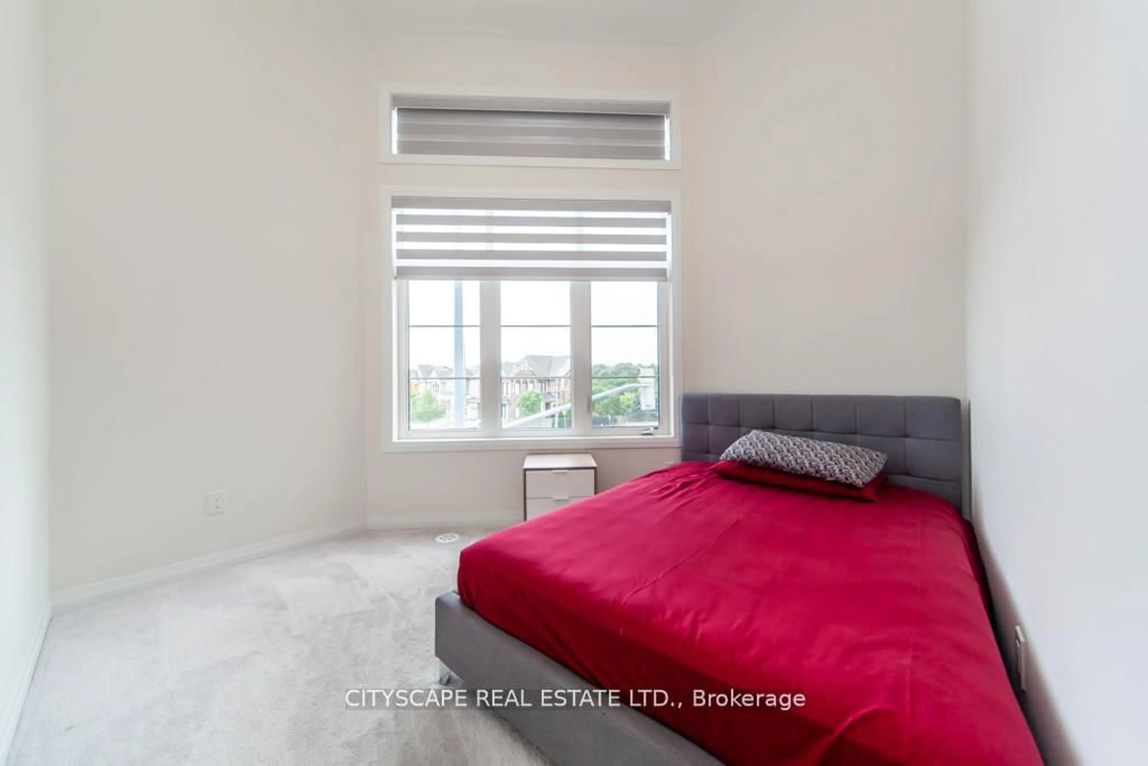 Bedroom with bed, unknown for 1 Carneros Way, Markham Ontario L6B 1R2