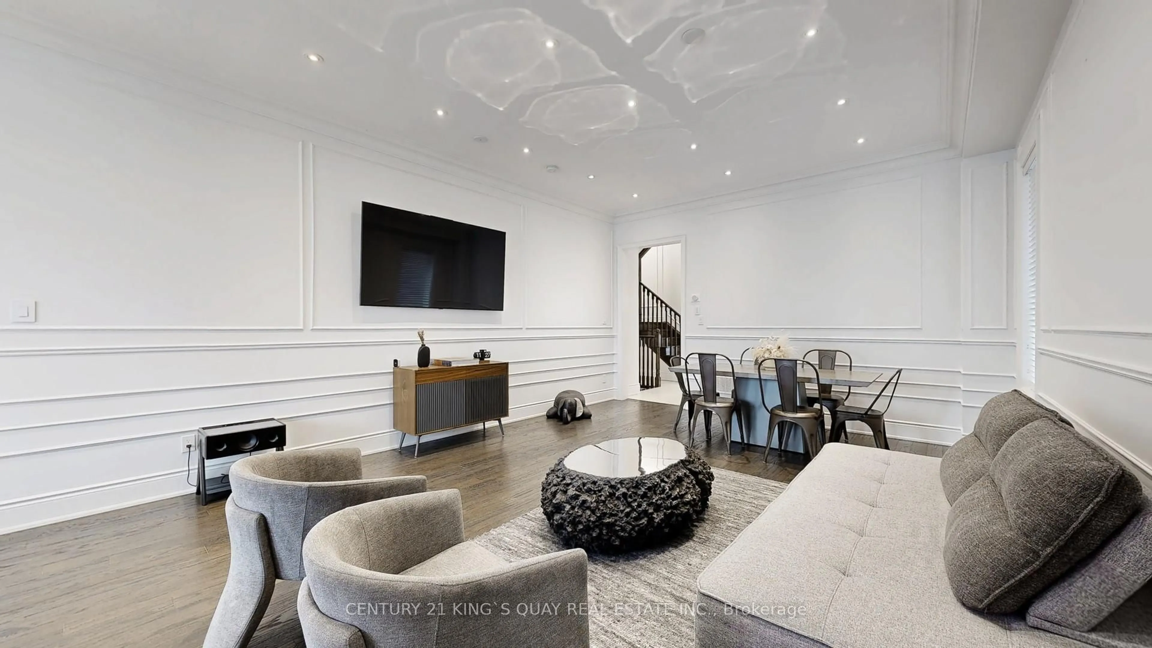 Home theater for 33 Oakford Dr, Markham Ontario L6C 0X8
