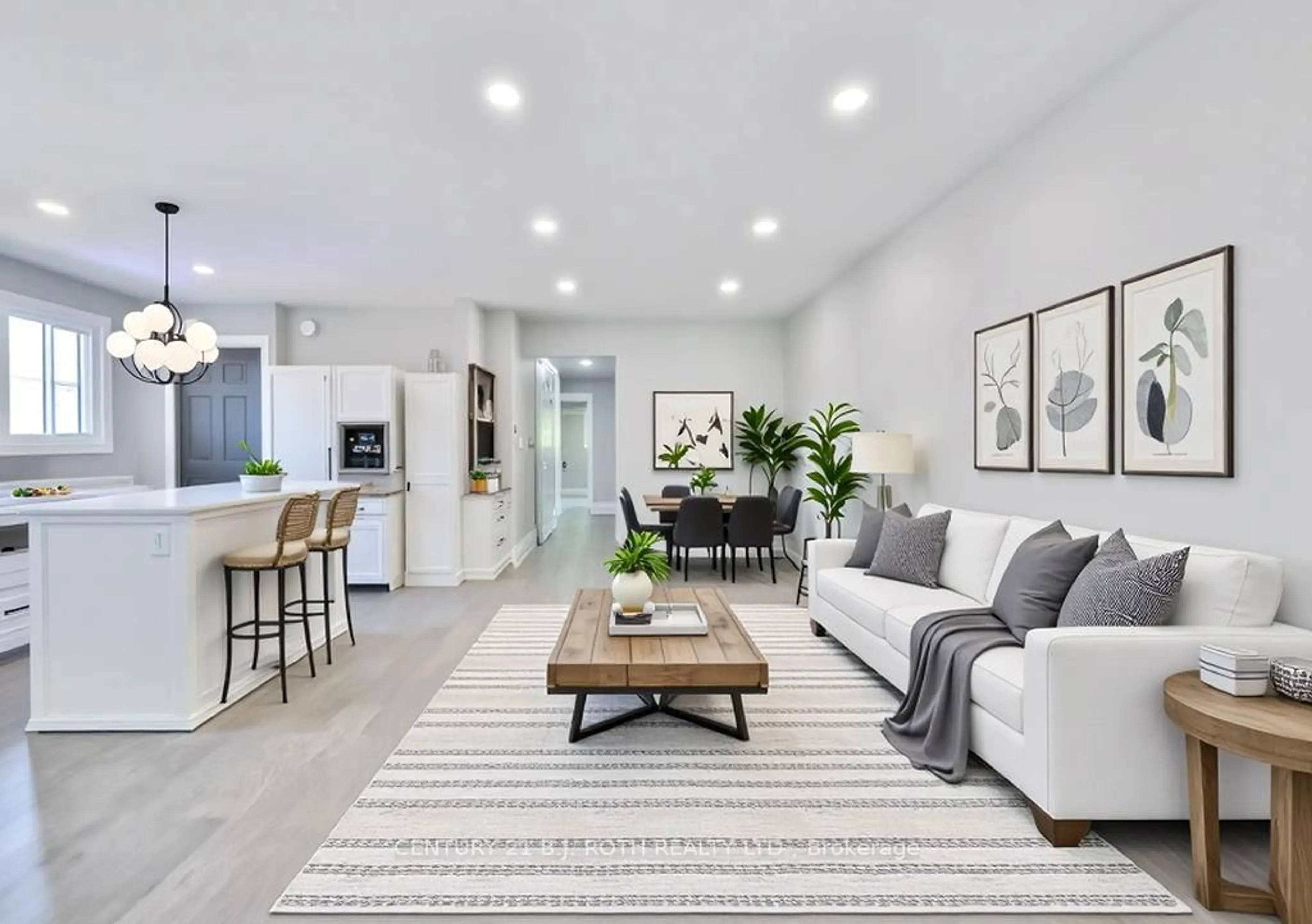 Living room with furniture, unknown for 47 Stewart Ave, New Tecumseth Ontario L9R 1C8