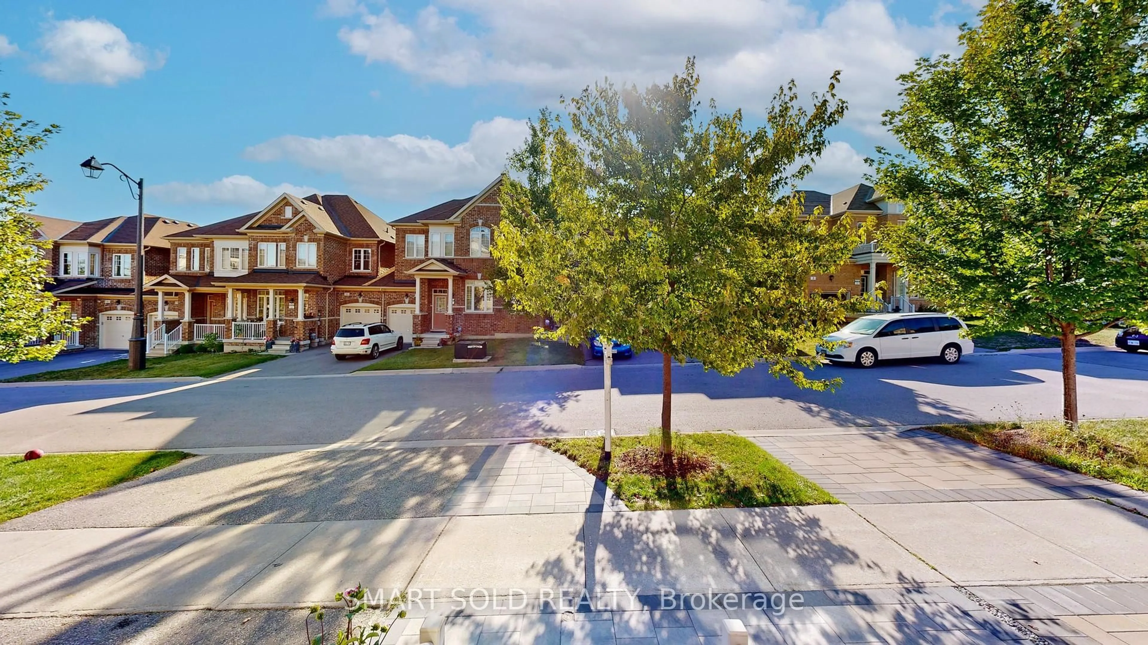 A pic from outside/outdoor area/front of a property/back of a property/a pic from drone, street for 9 Percy Stover Dr, Markham Ontario L6C 0W2