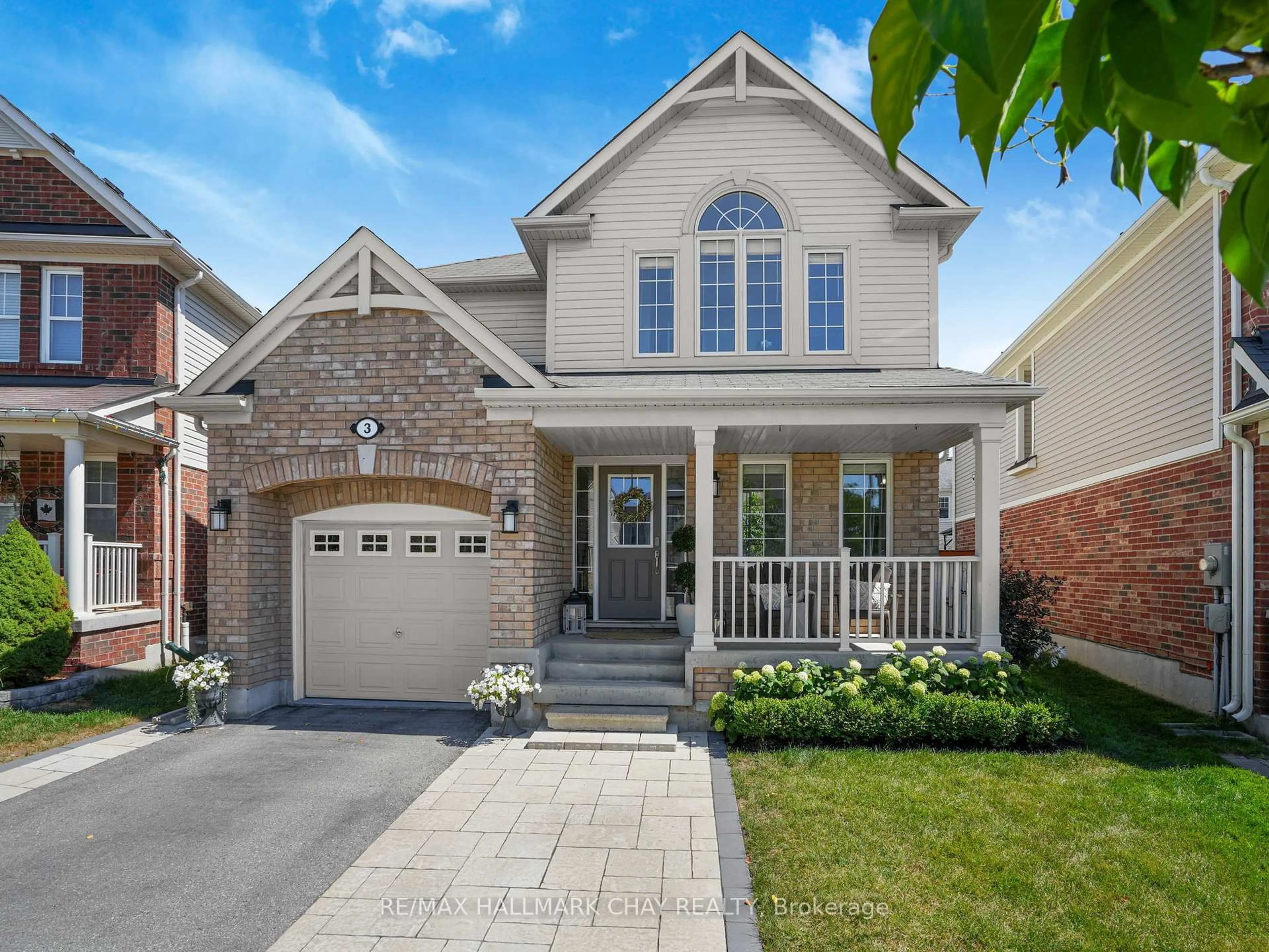Home with brick exterior material, street for 3 Mooney Tr, New Tecumseth Ontario L9R 0J4