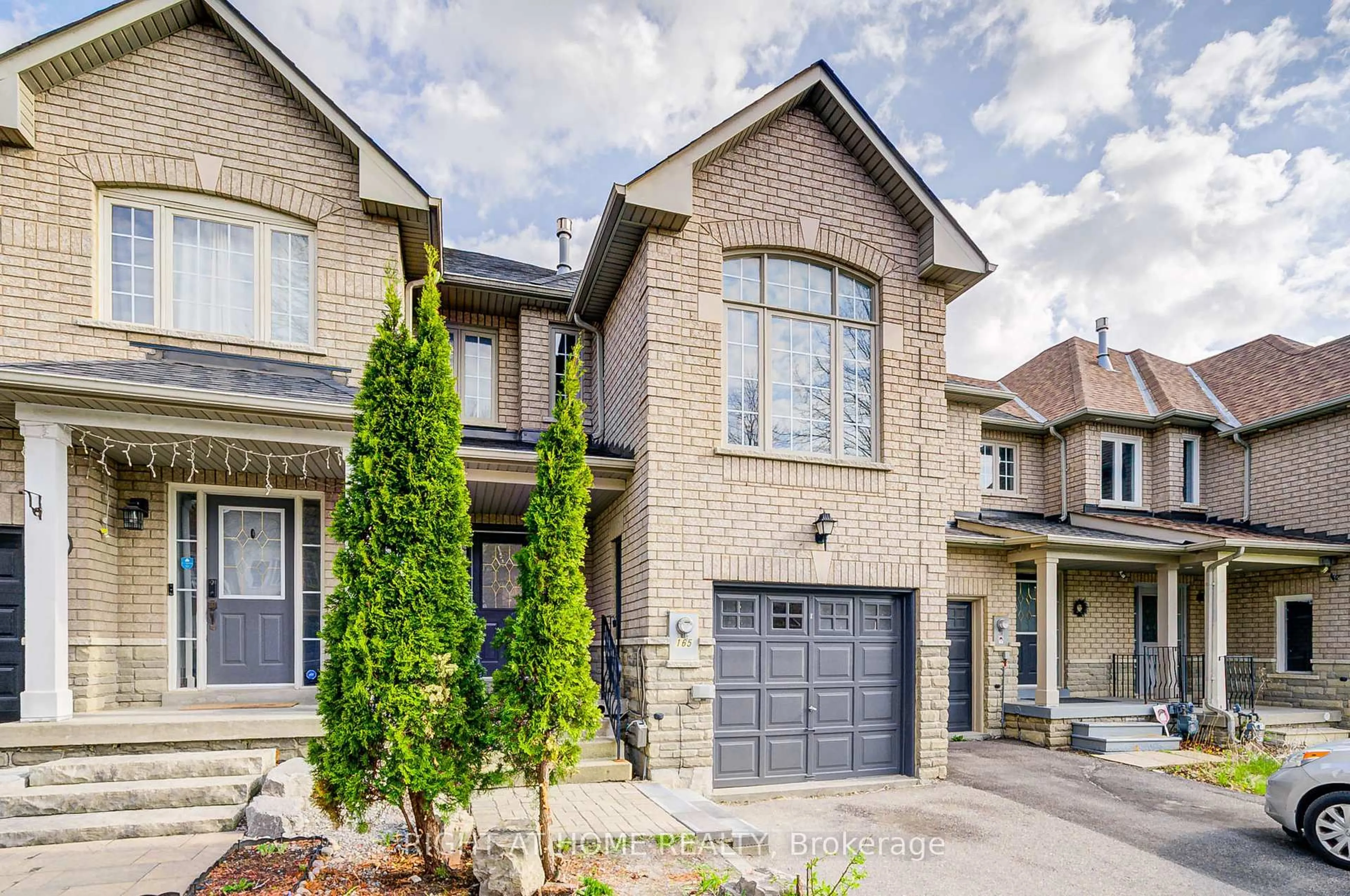 Home with brick exterior material, street for 165 Trail Ridge Lane, Markham Ontario L6C 2C6