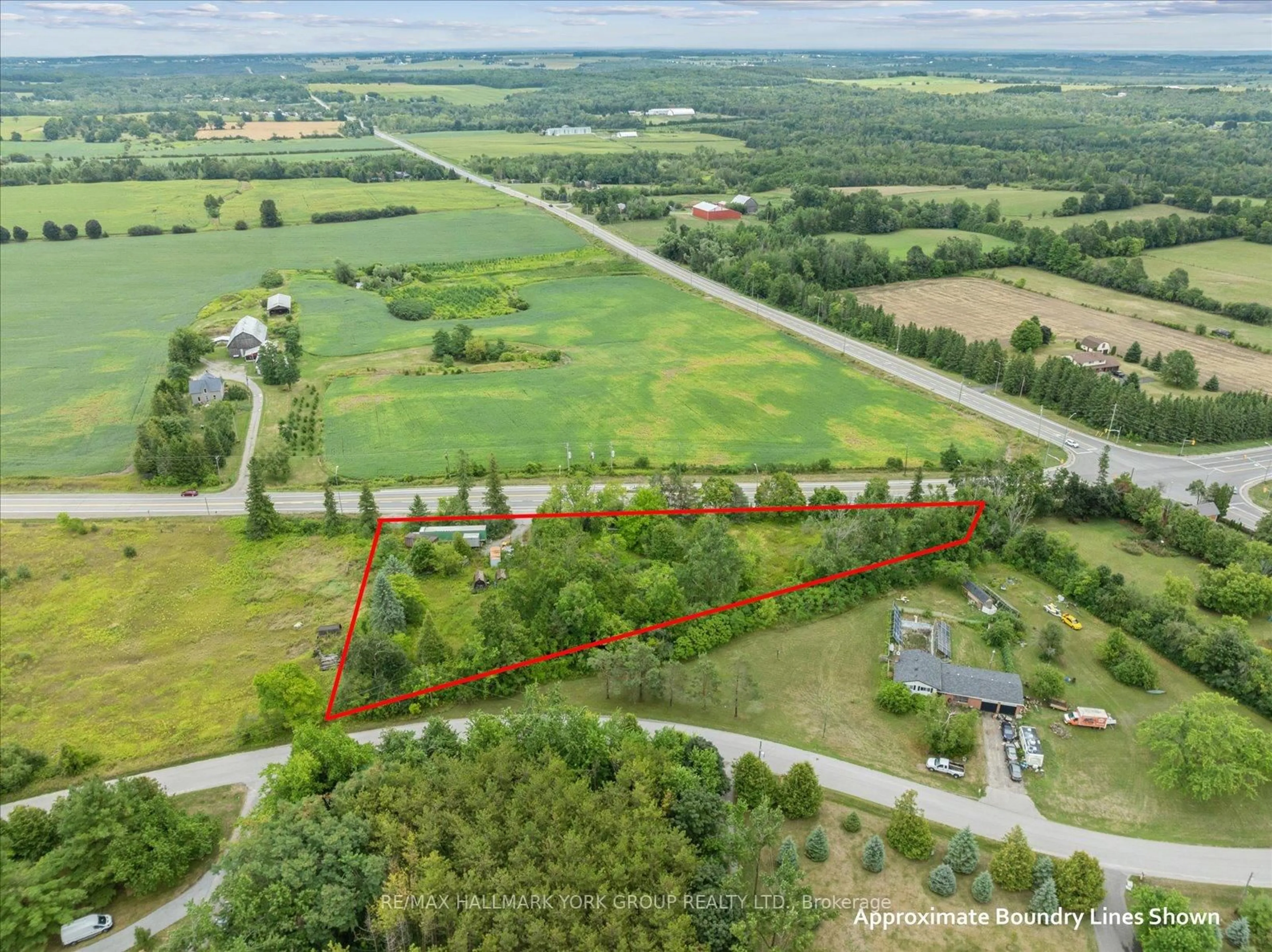 A pic from outside/outdoor area/front of a property/back of a property/a pic from drone, unknown for 12150 Lake Ridge Rd, Brock Ontario L0C 1H0