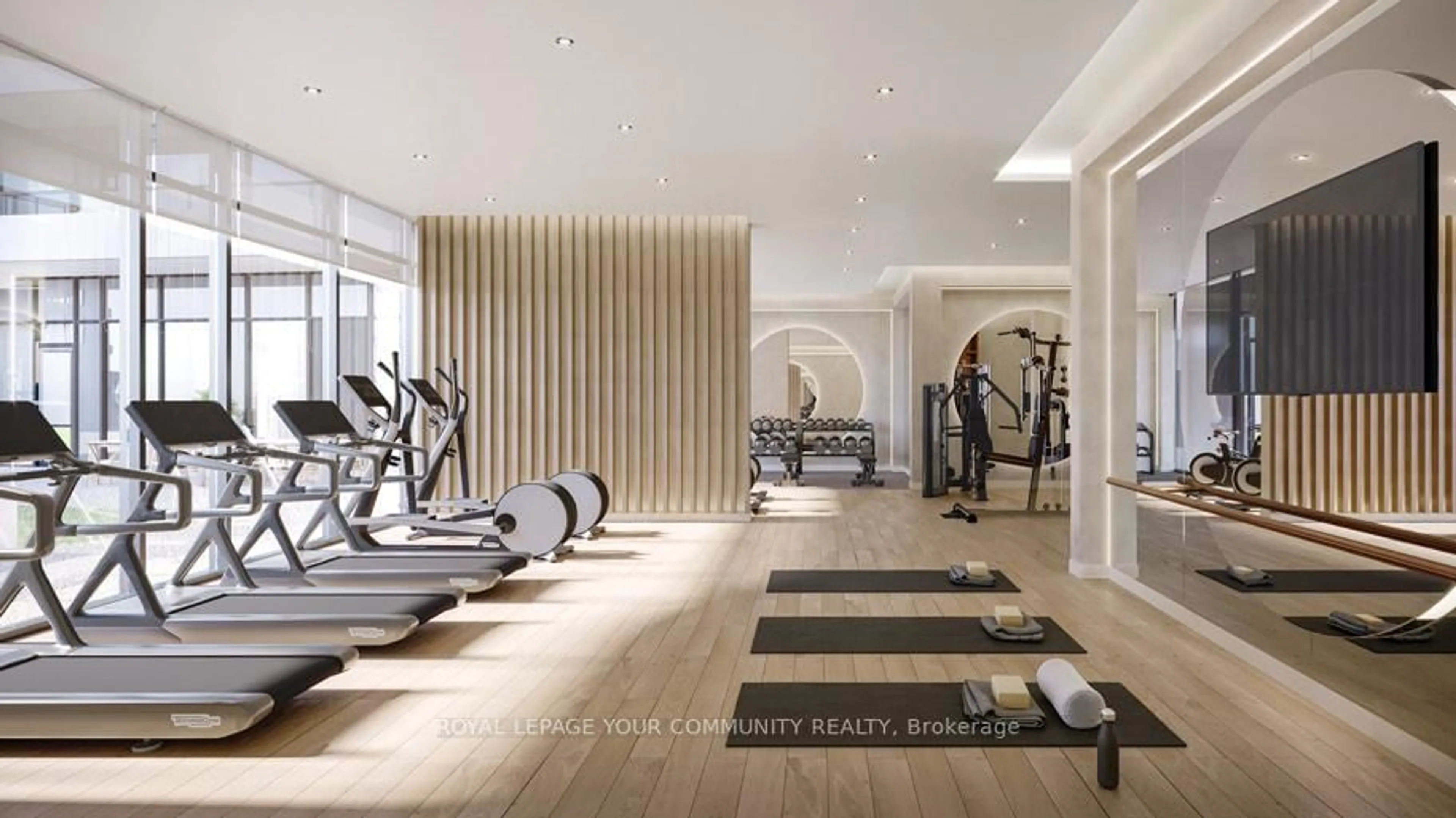 Gym or fitness room for 8188 Yonge St #610, Vaughan Ontario L4J 0M2