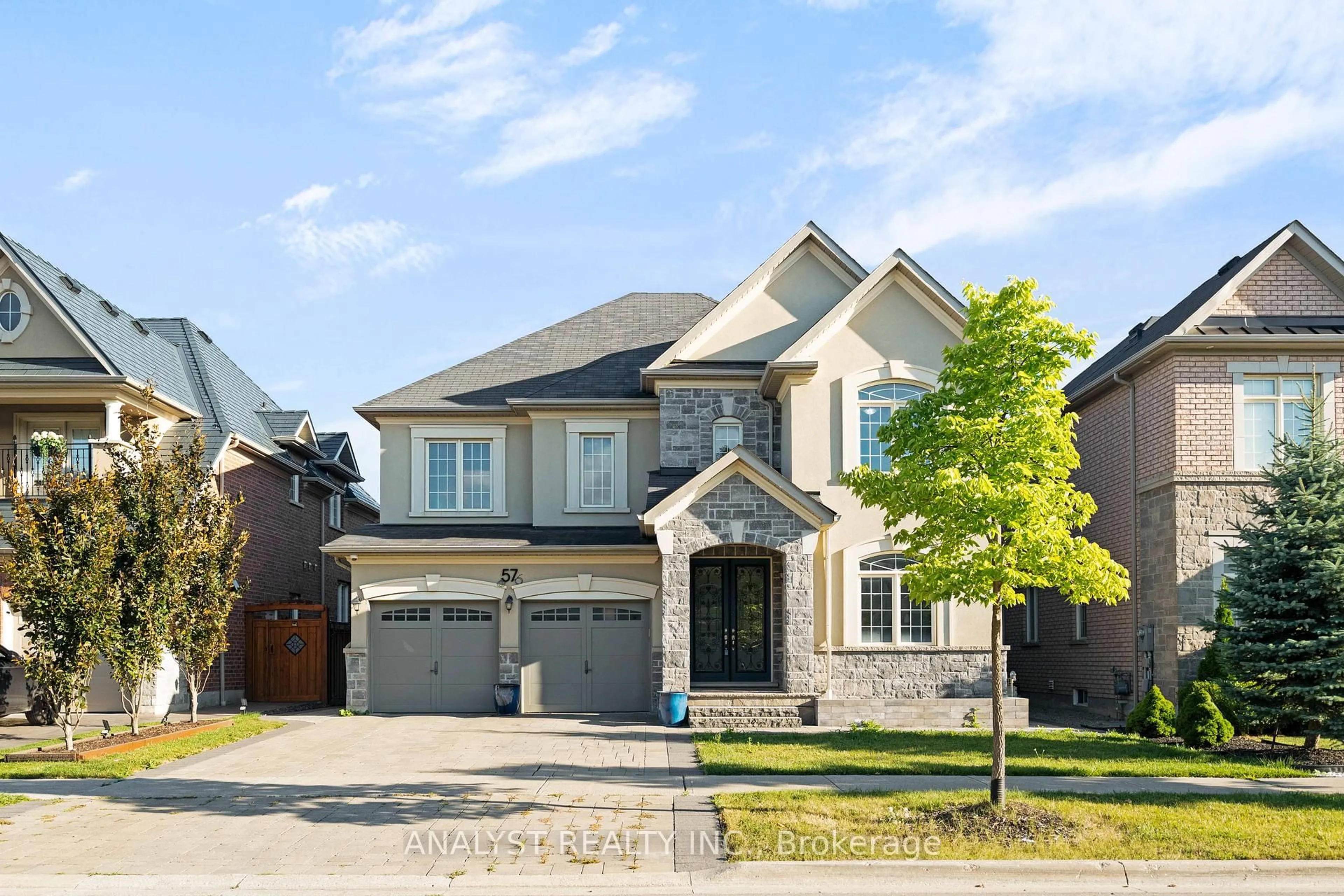 Home with brick exterior material, street for 57 Balderson Dr, Vaughan Ontario L4H 3N5