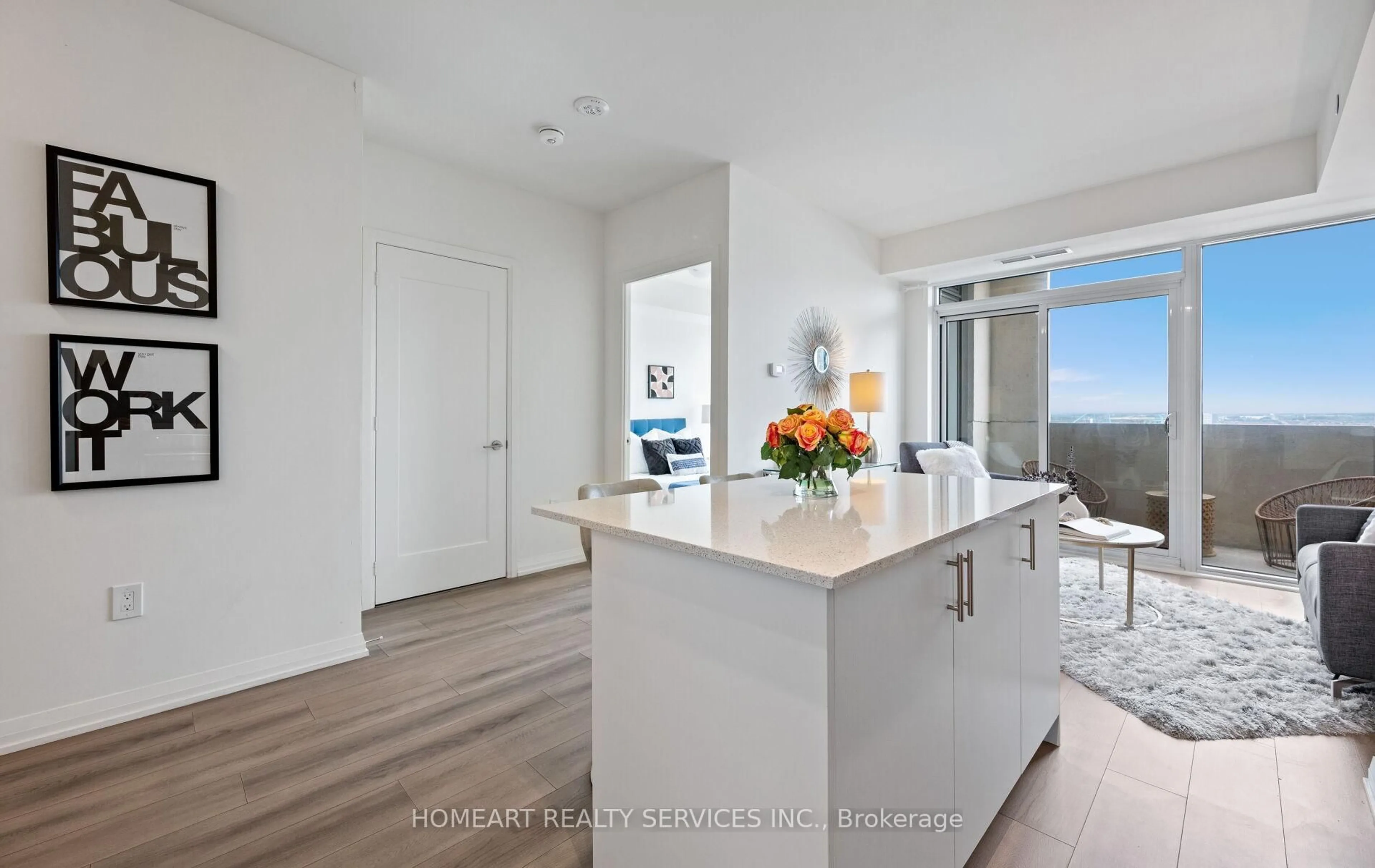 Open concept kitchen, unknown for 9000 Jane St #2023, Vaughan Ontario L4K 0M6