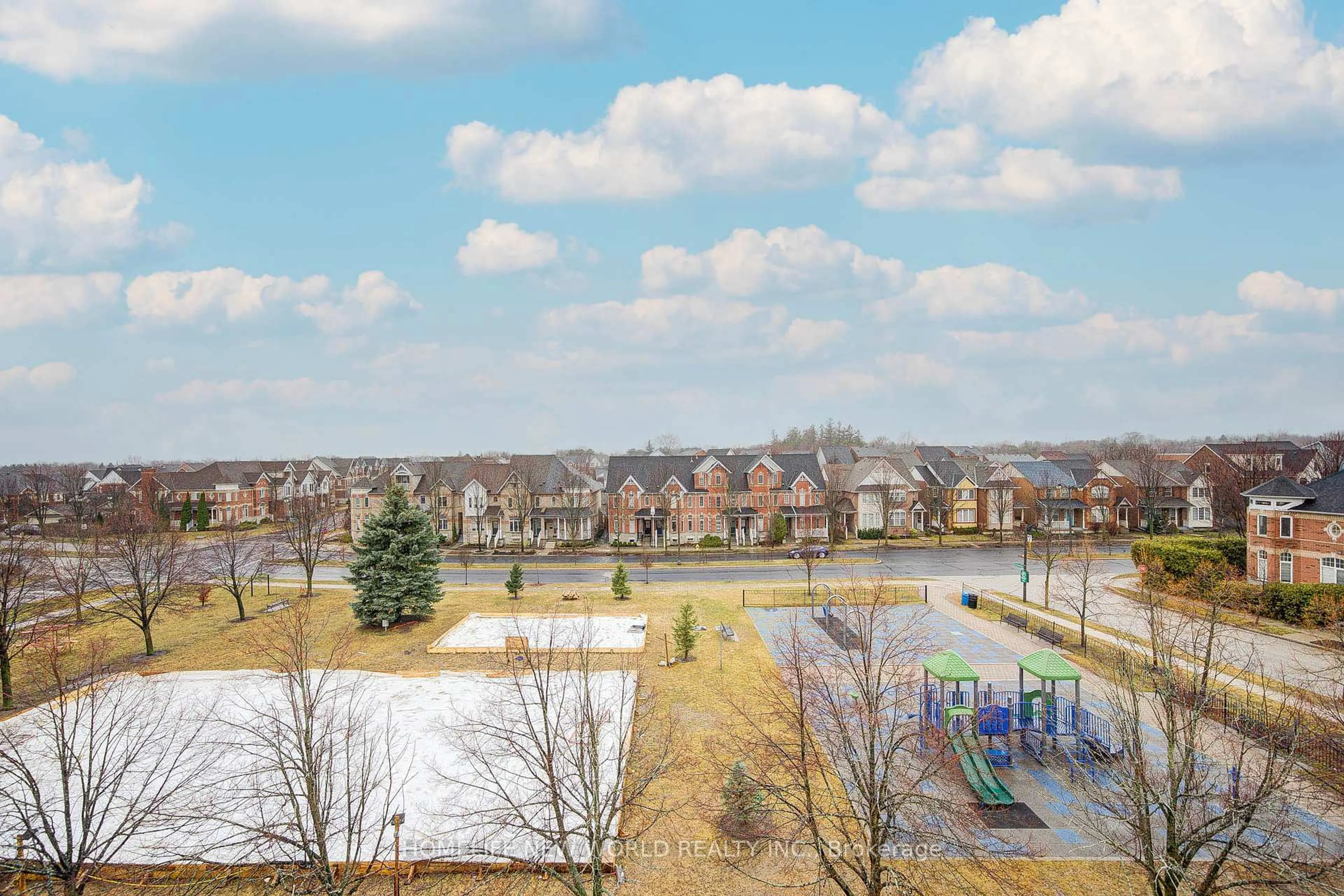 A pic from outside/outdoor area/front of a property/back of a property/a pic from drone, unknown for 15 Cornell Meadows Ave #A206, Markham Ontario L6B 1B6