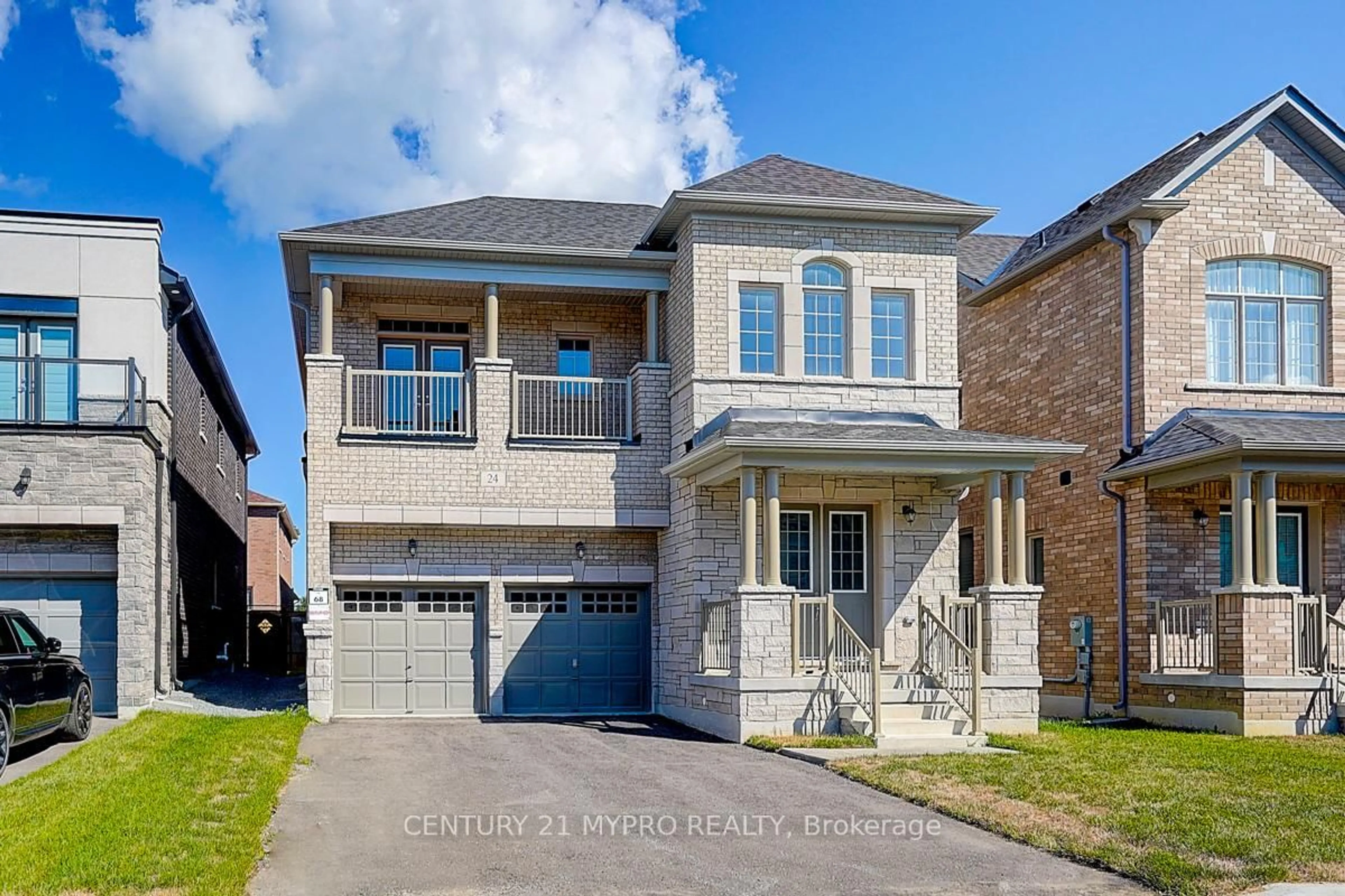 Home with brick exterior material, street for 24 Current Dr, Richmond Hill Ontario L4S 0M5