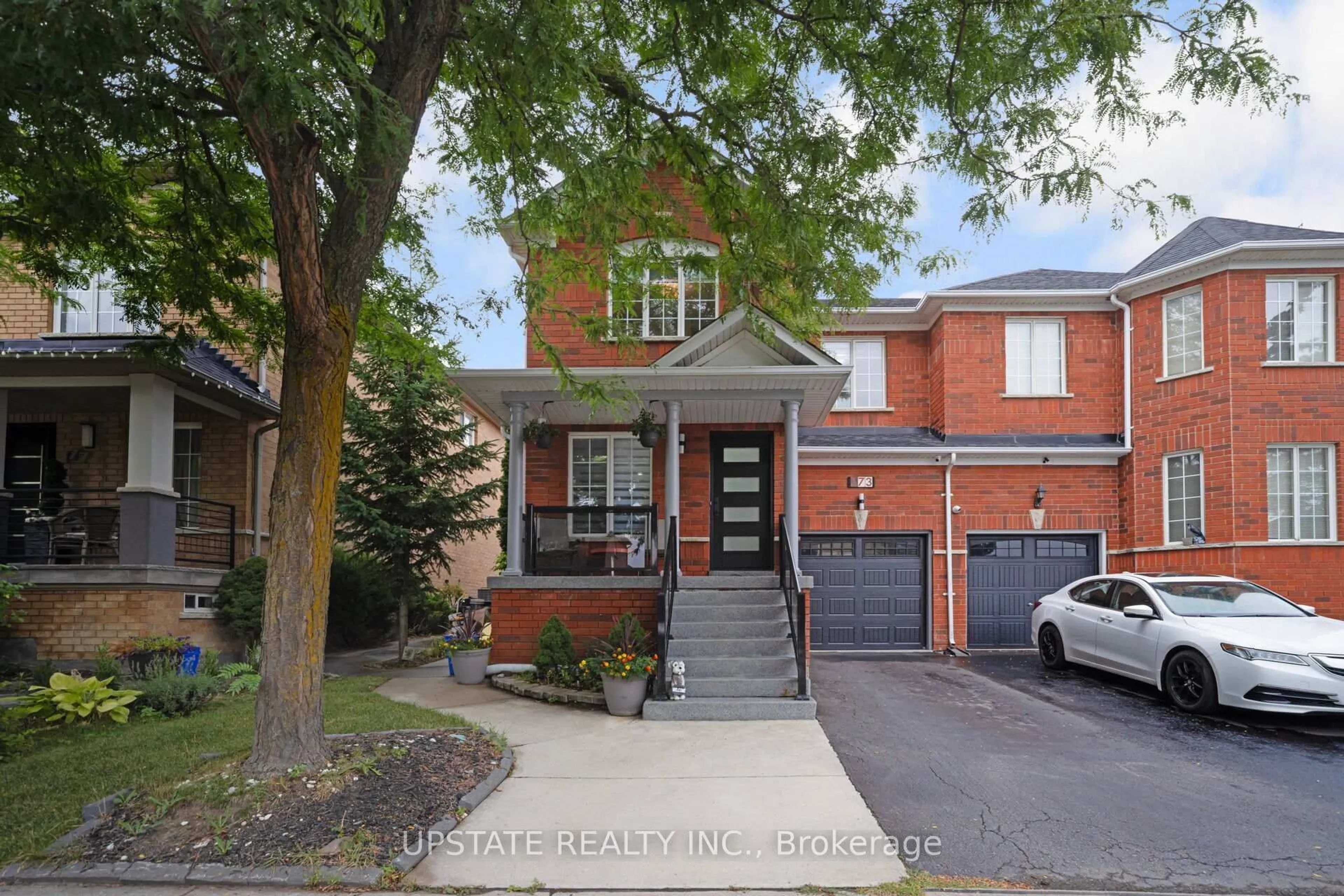 Home with brick exterior material, street for 173 Monte Carlo Dr, Vaughan Ontario L4H 1R5