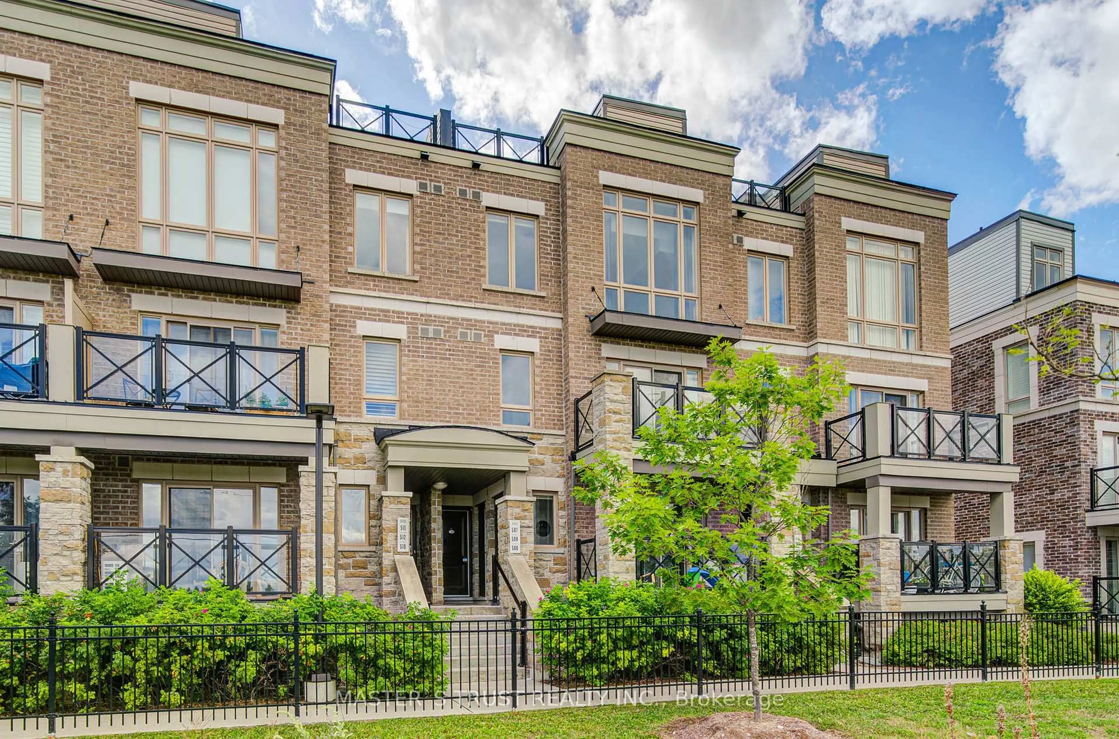 Home with brick exterior material, unknown for 30 Dunsheath Way #507, Markham Ontario L6B 1N3
