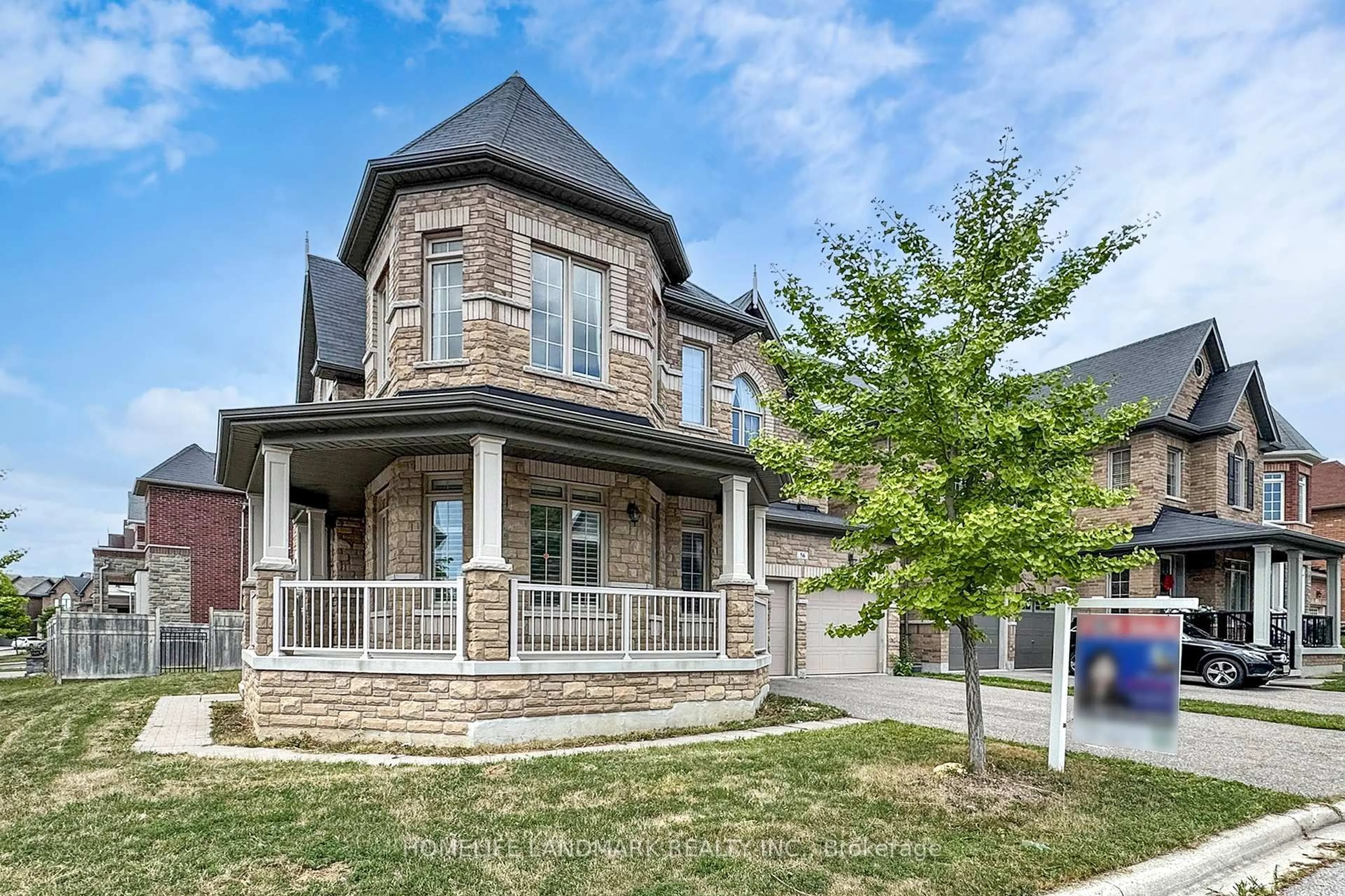 Home with brick exterior material, street for 56 William Bartlett Dr, Markham Ontario L6C 0P7