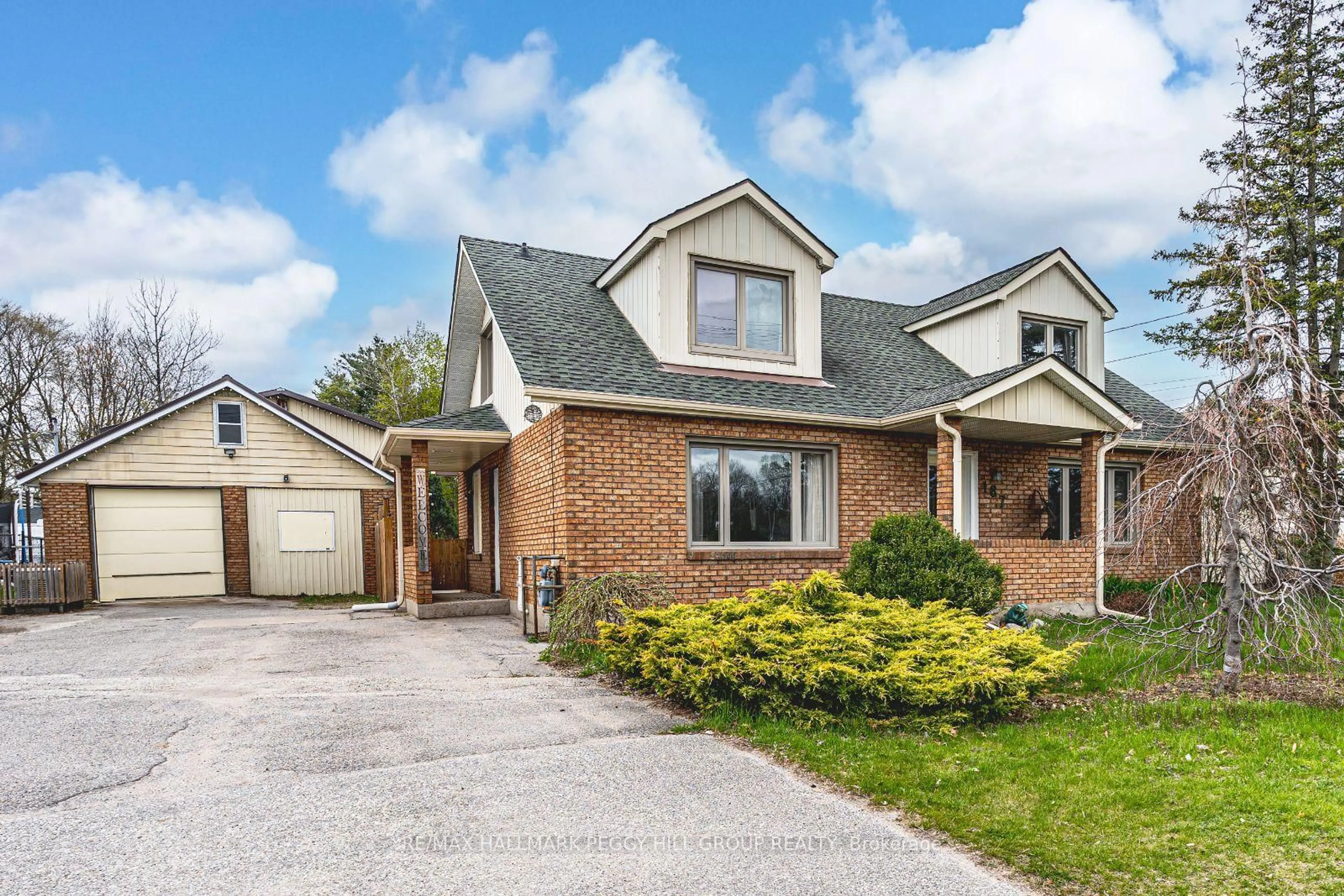 Home with brick exterior material, street for 187 Mill St, Essa Ontario L3W 0G3