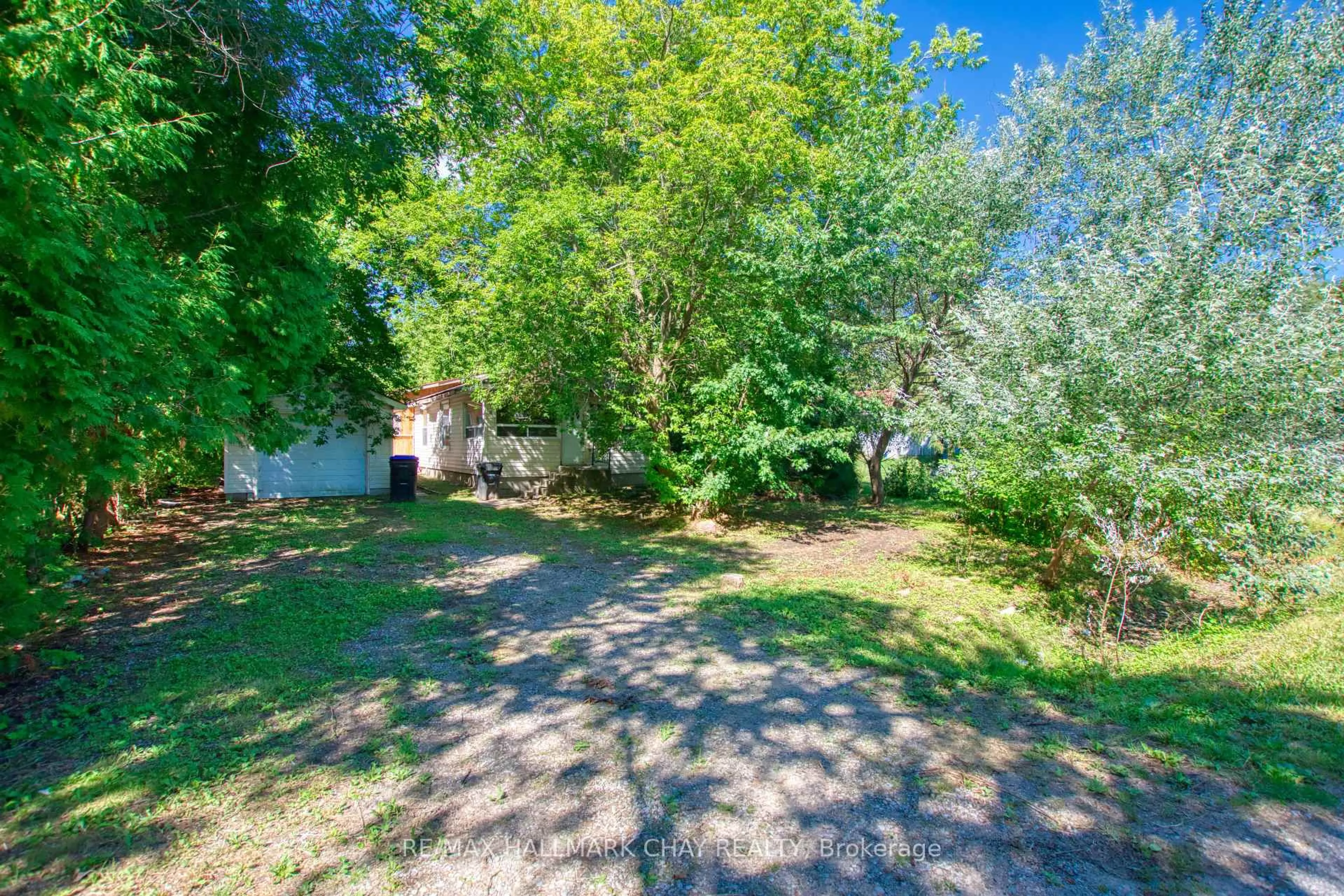 A pic from outside/outdoor area/front of a property/back of a property/a pic from drone, forest/trees view for 956 Carson Ave, Innisfil Ontario L0L 1W0