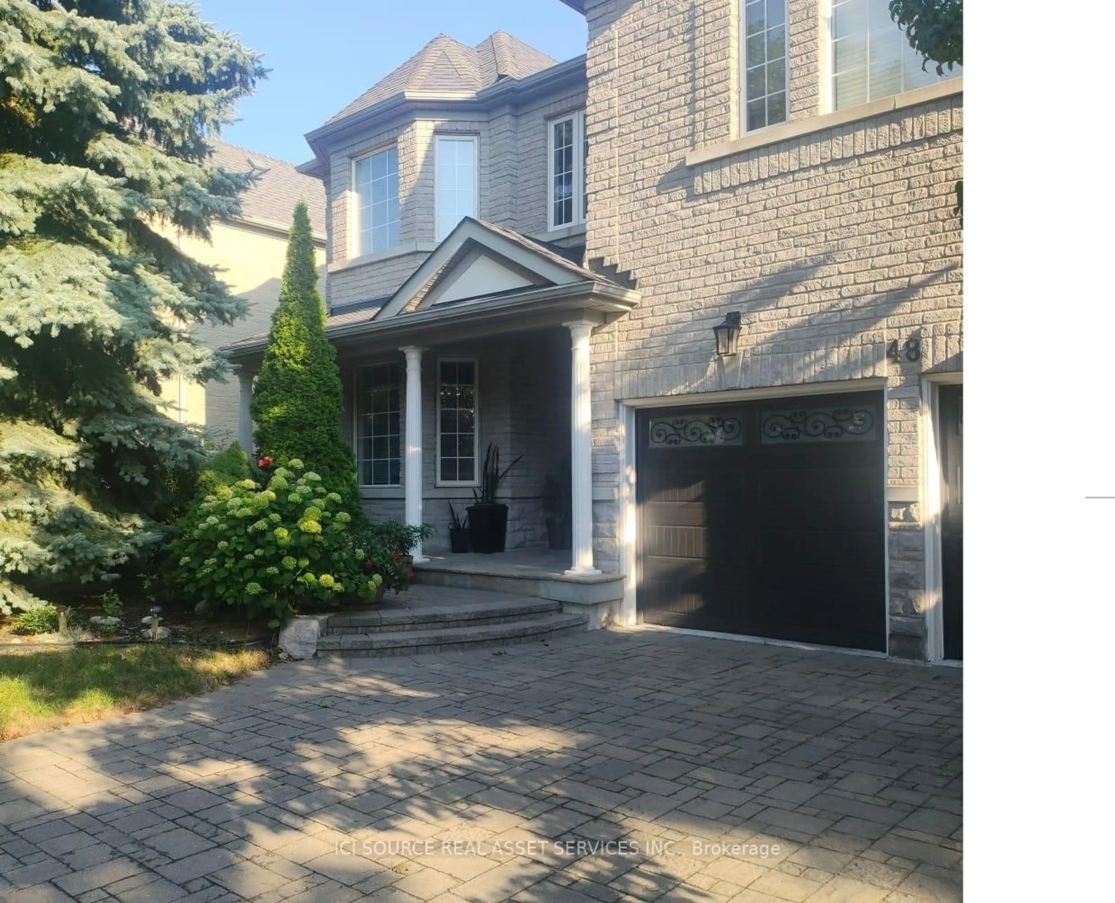 Home with brick exterior material, street for 48 Brimwood Cres, Richmond Hill Ontario L4B 4B6