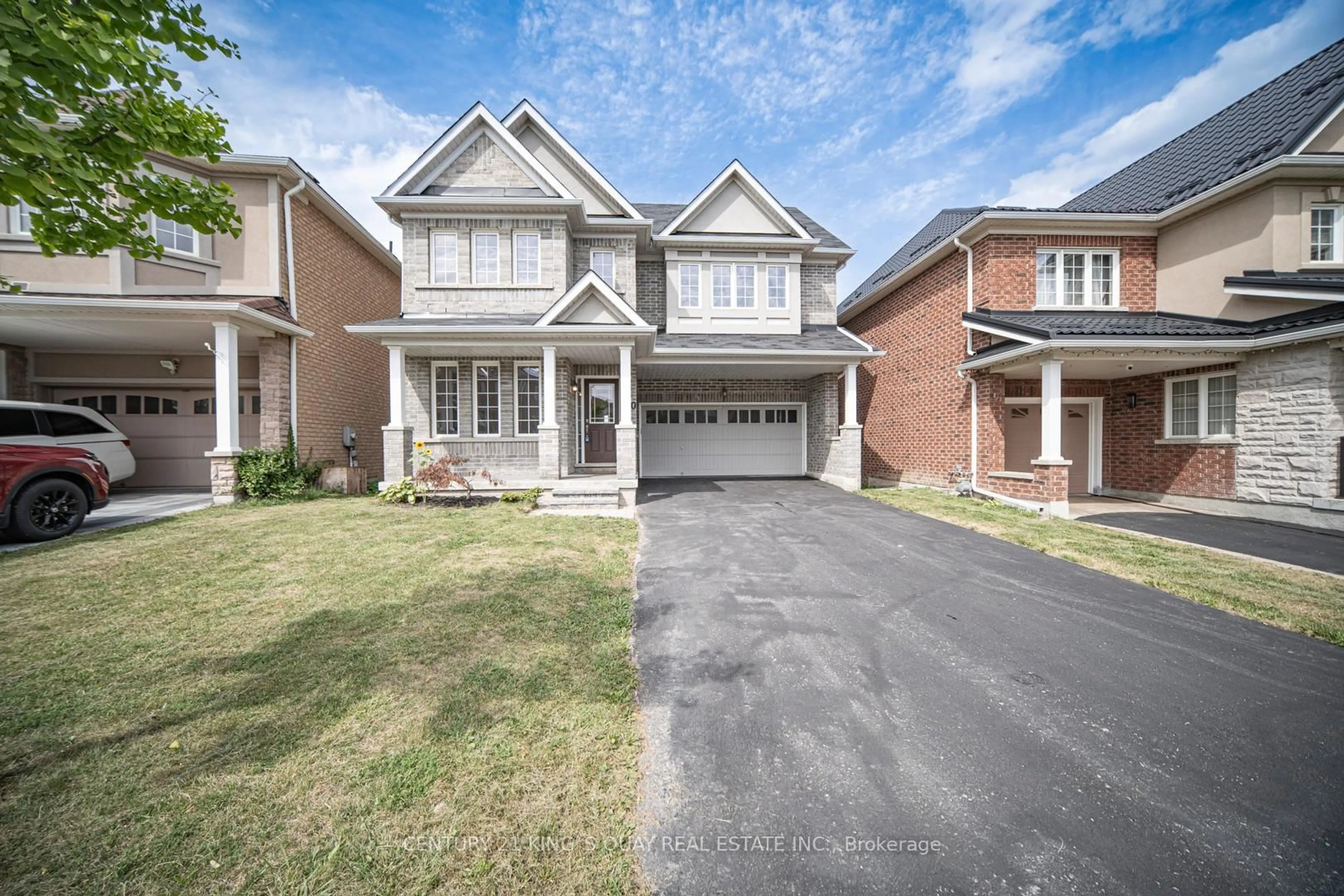 Home with brick exterior material, street for 220 Karl Rose Tr, Newmarket Ontario L3X 3J3