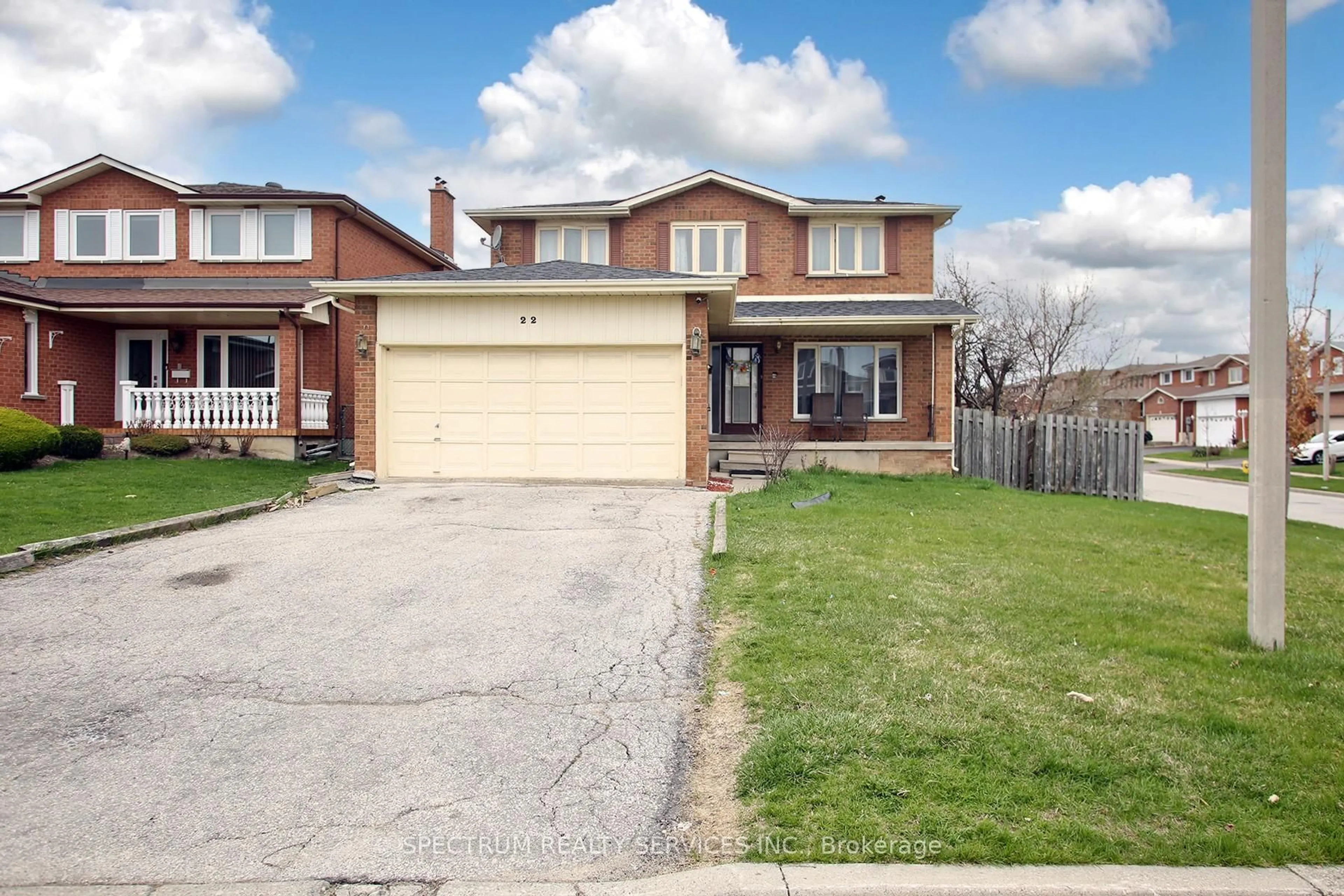 Home with brick exterior material, street for 22 Kaiser Dr, Vaughan Ontario L4L 3V4