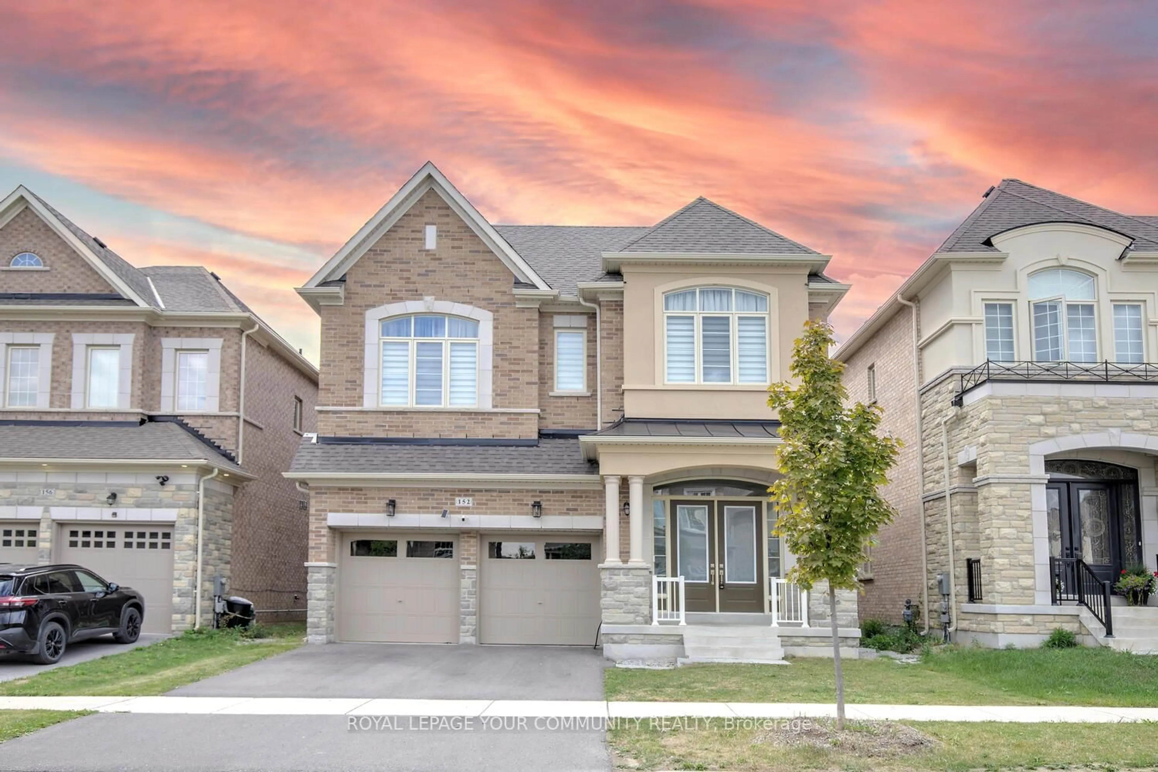 Home with brick exterior material, street for 152 Stormont Tr, Vaughan Ontario L4H 4P5