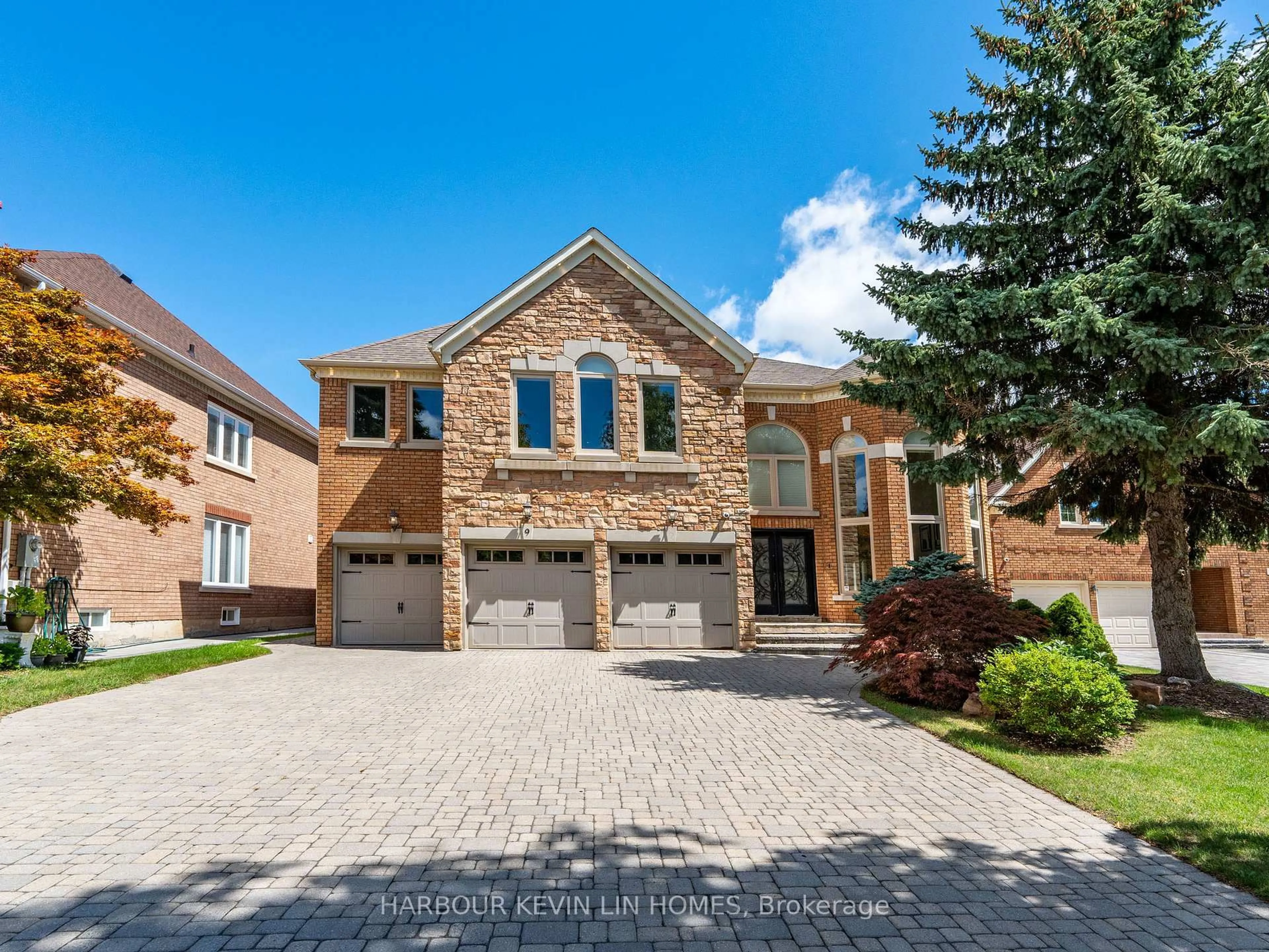 Home with brick exterior material, street for 9 Dalewood Dr, Richmond Hill Ontario L4B 3C3