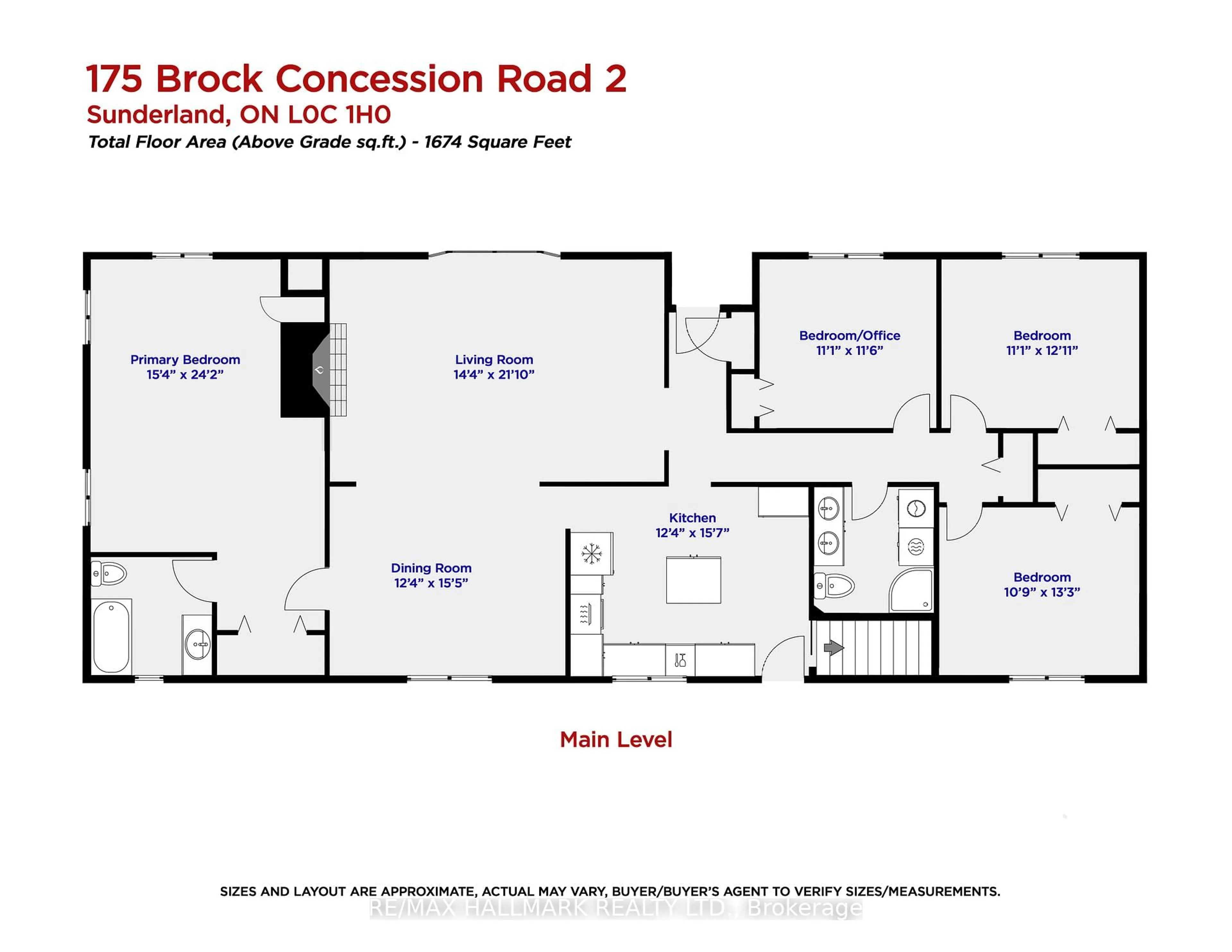 Floor plan for 175 Concession 2 Rd, Brock Ontario L0C 1H0
