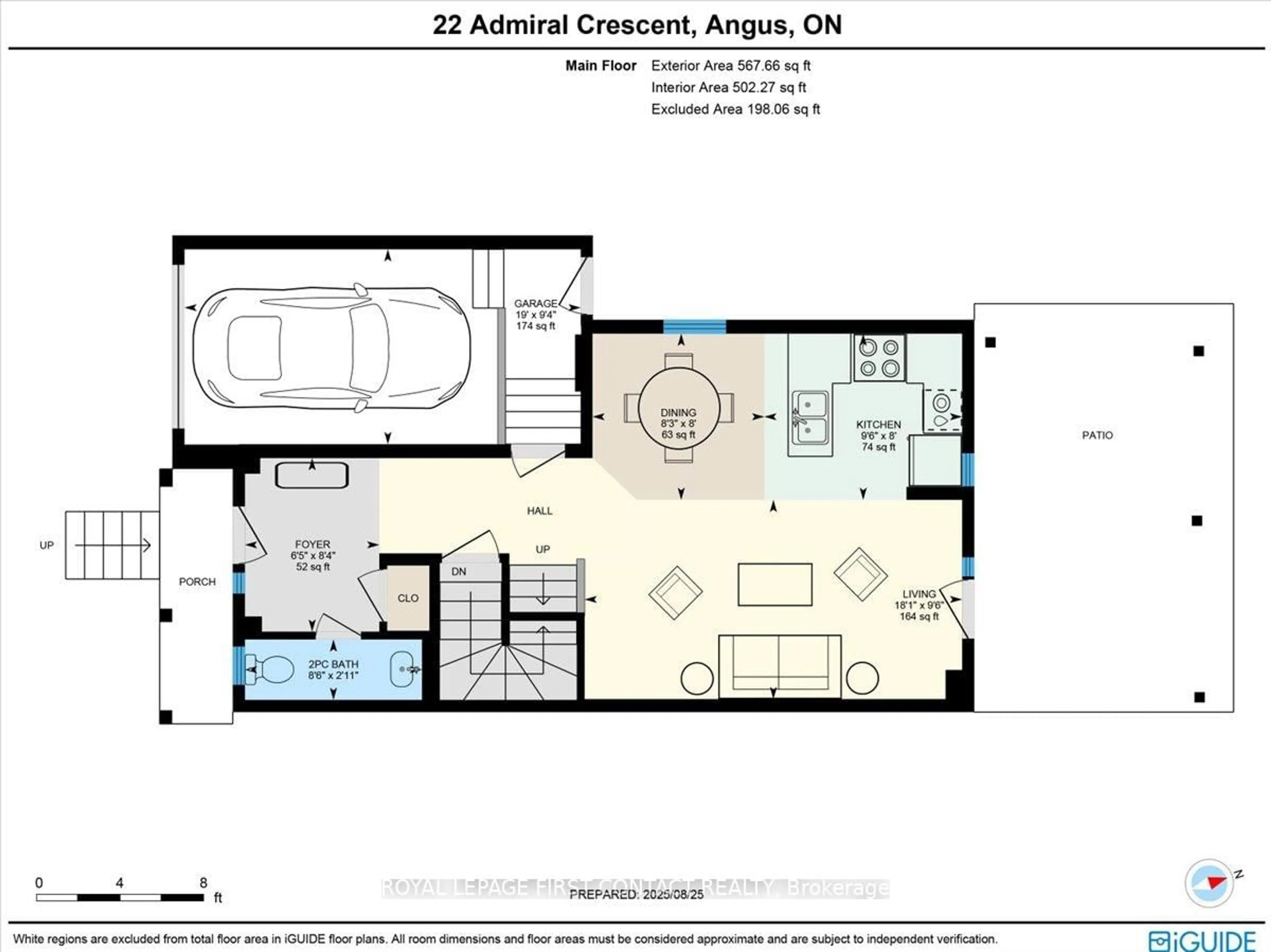 Floor plan for 22 Admiral Cres, Essa Ontario L0M 1B4