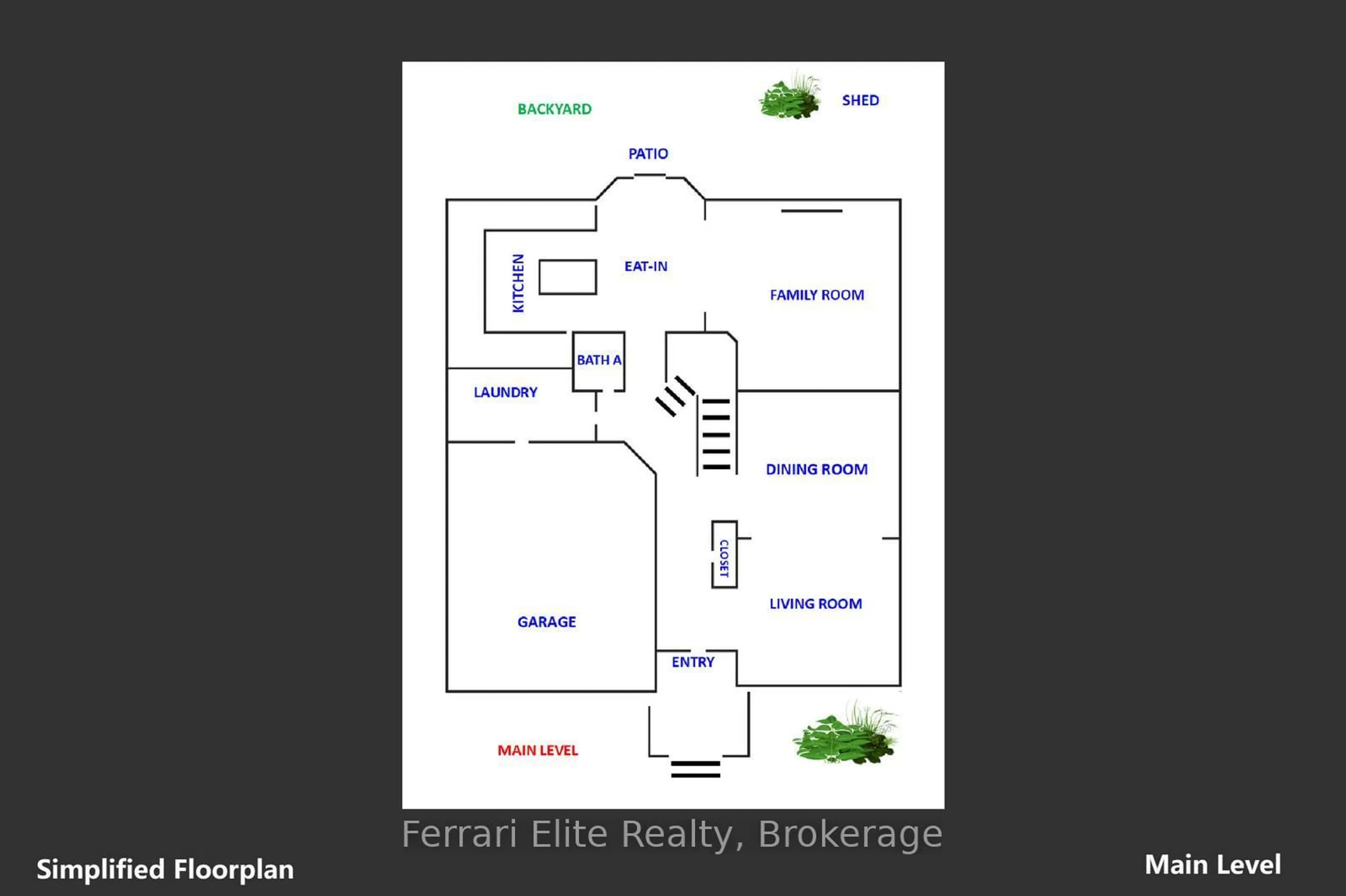 Floor plan for 16 Amos Crt, Markham Ontario L6E 2E9