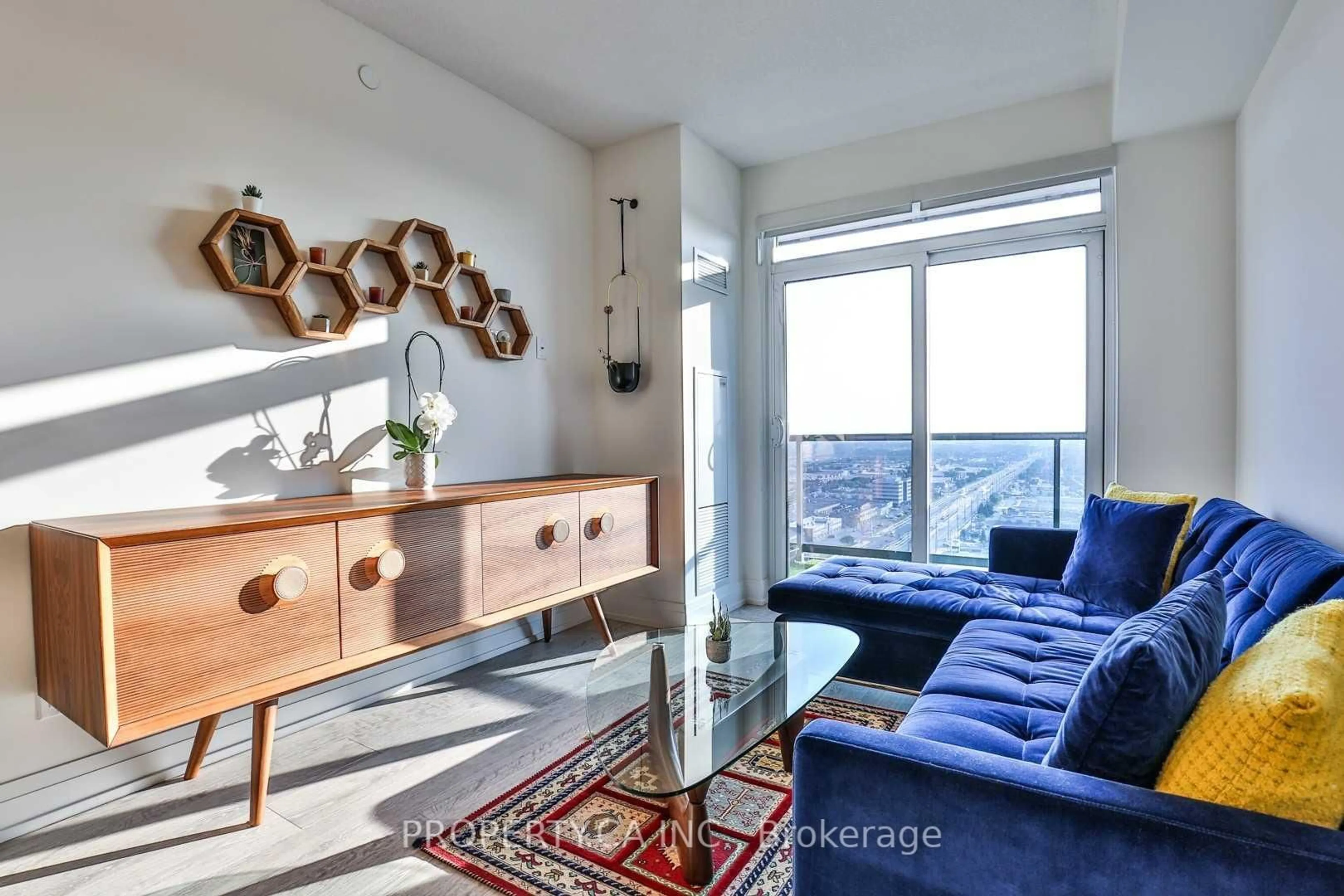 Living room with furniture, unknown for 3700 Hwy 7 #2206, Vaughan Ontario L4L 0G8