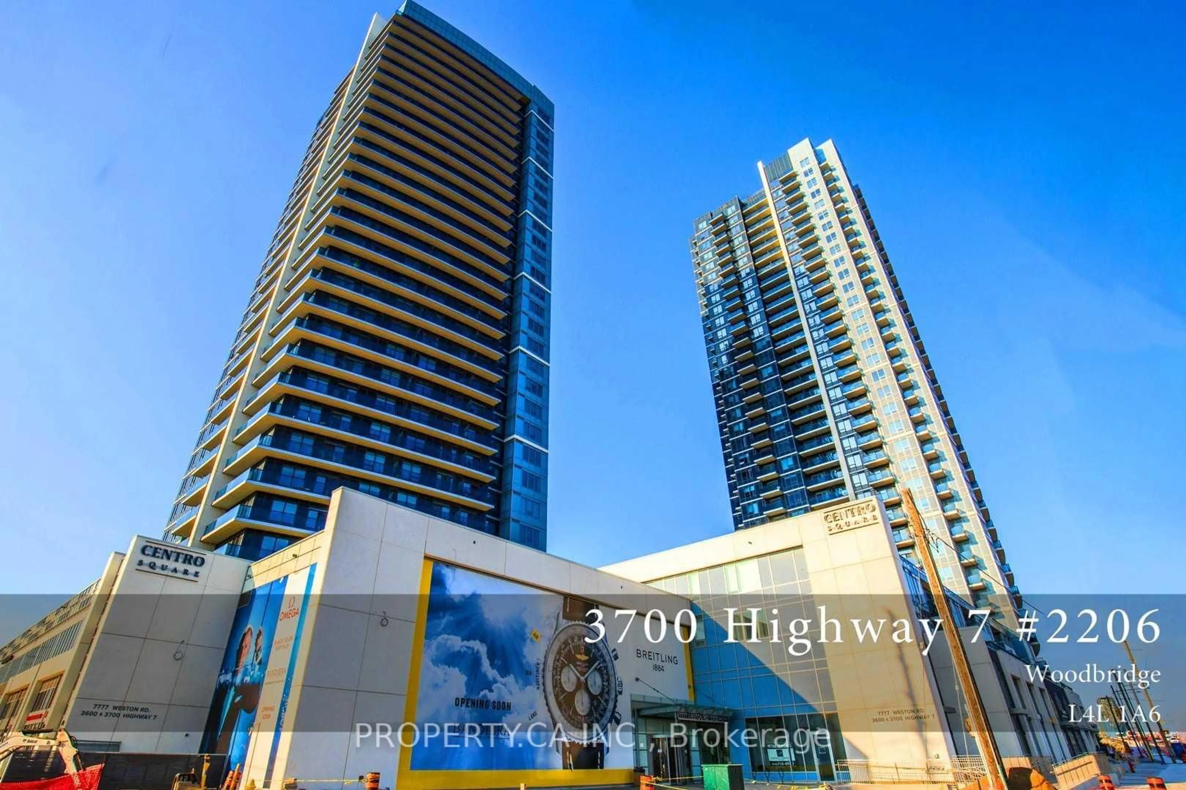 Indoor foyer for 3700 Hwy 7 #2206, Vaughan Ontario L4L 0G8