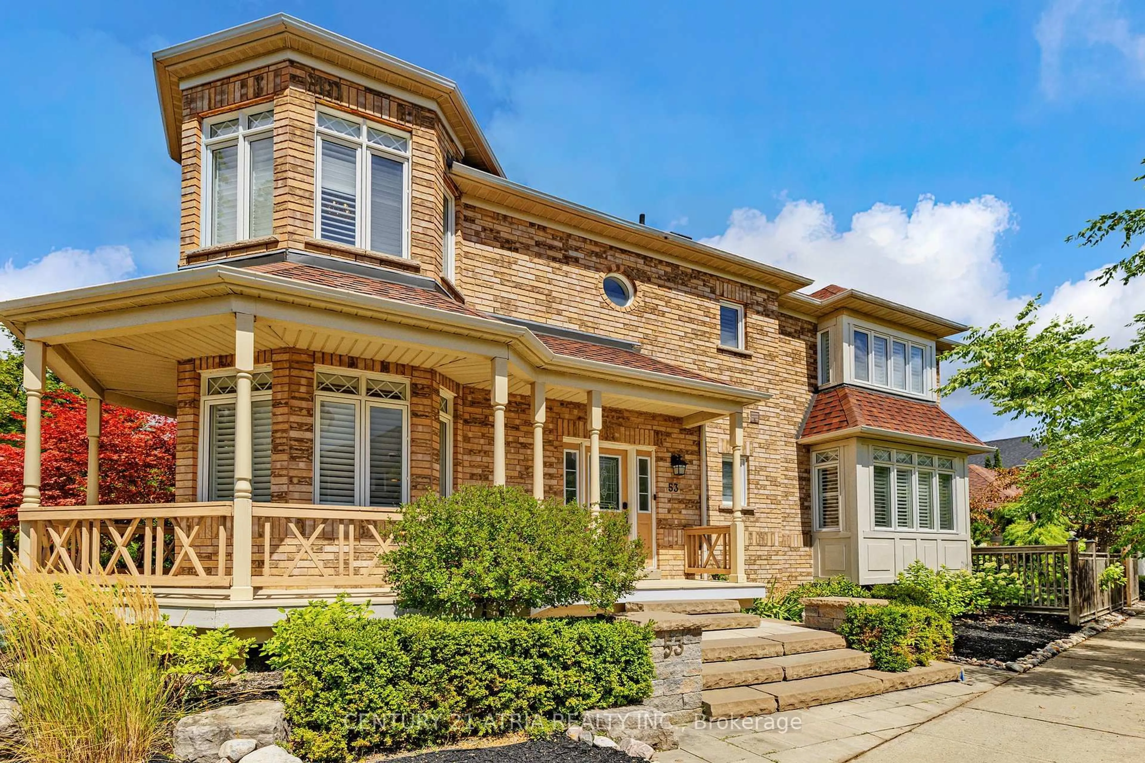 Home with brick exterior material, street for 53 Country Glen Rd, Markham Ontario L6B 1B6