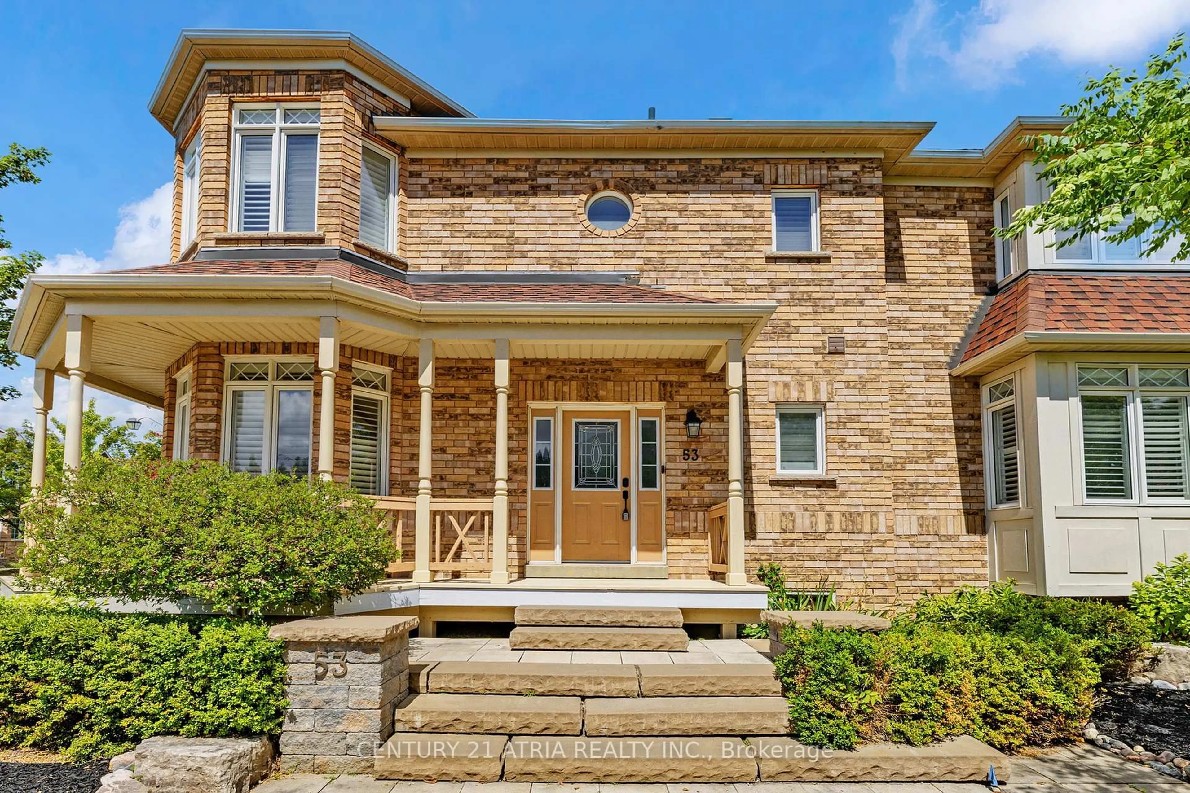 Home with brick exterior material, unknown for 53 Country Glen Rd, Markham Ontario L6B 1B6