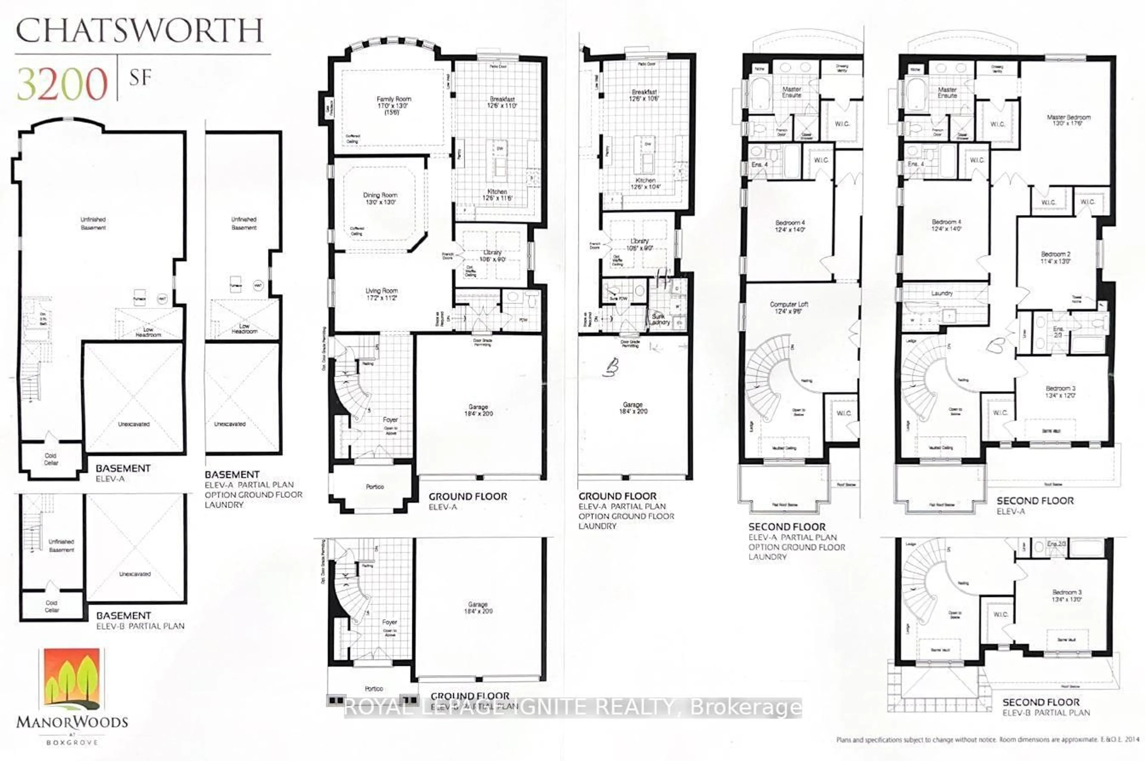 Floor plan for 73 Kentwood Cres, Markham Ontario L6B 0C4