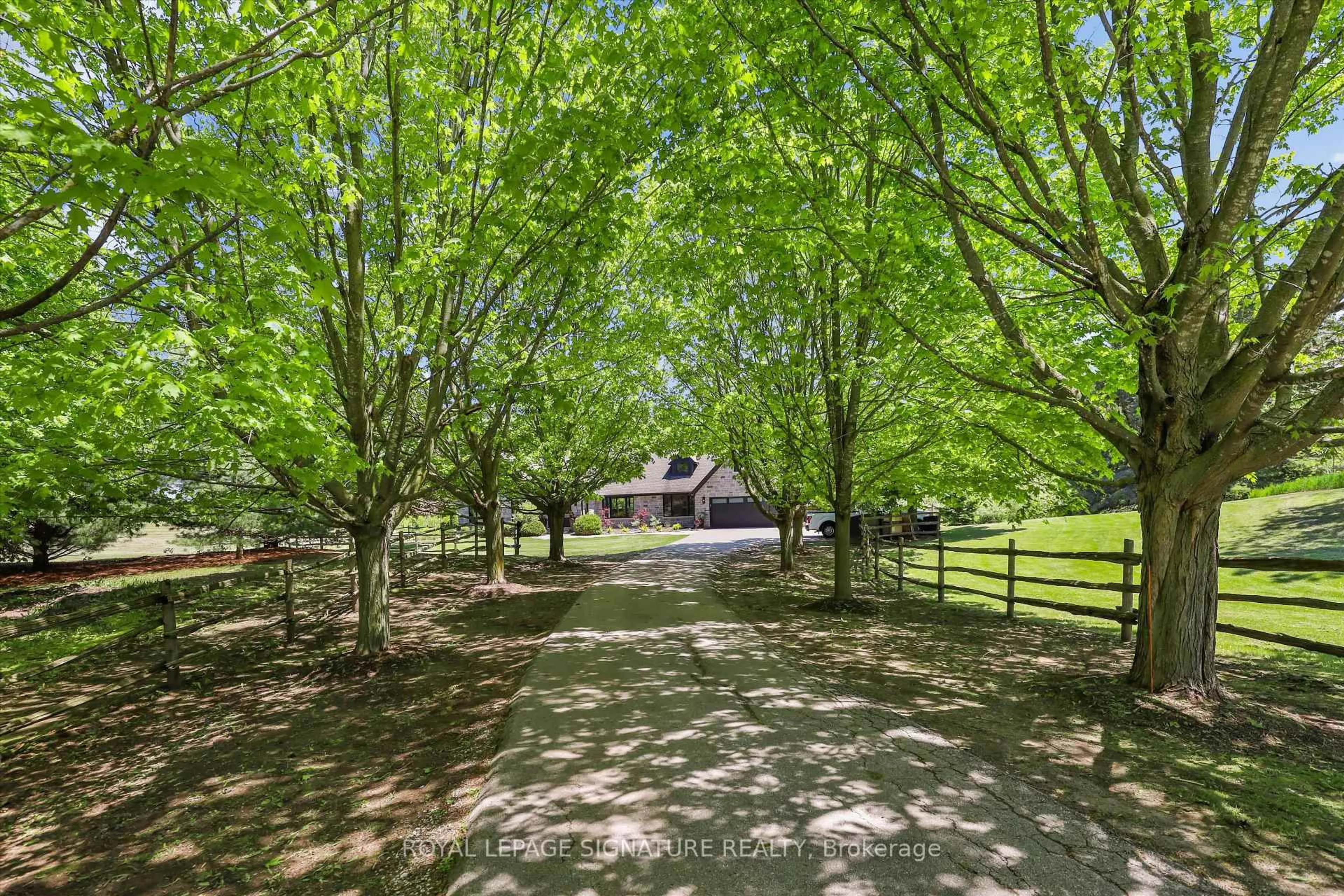 A pic from outside/outdoor area/front of a property/back of a property/a pic from drone, forest/trees view for 16455 11th Concession, King Ontario L0G 1T0