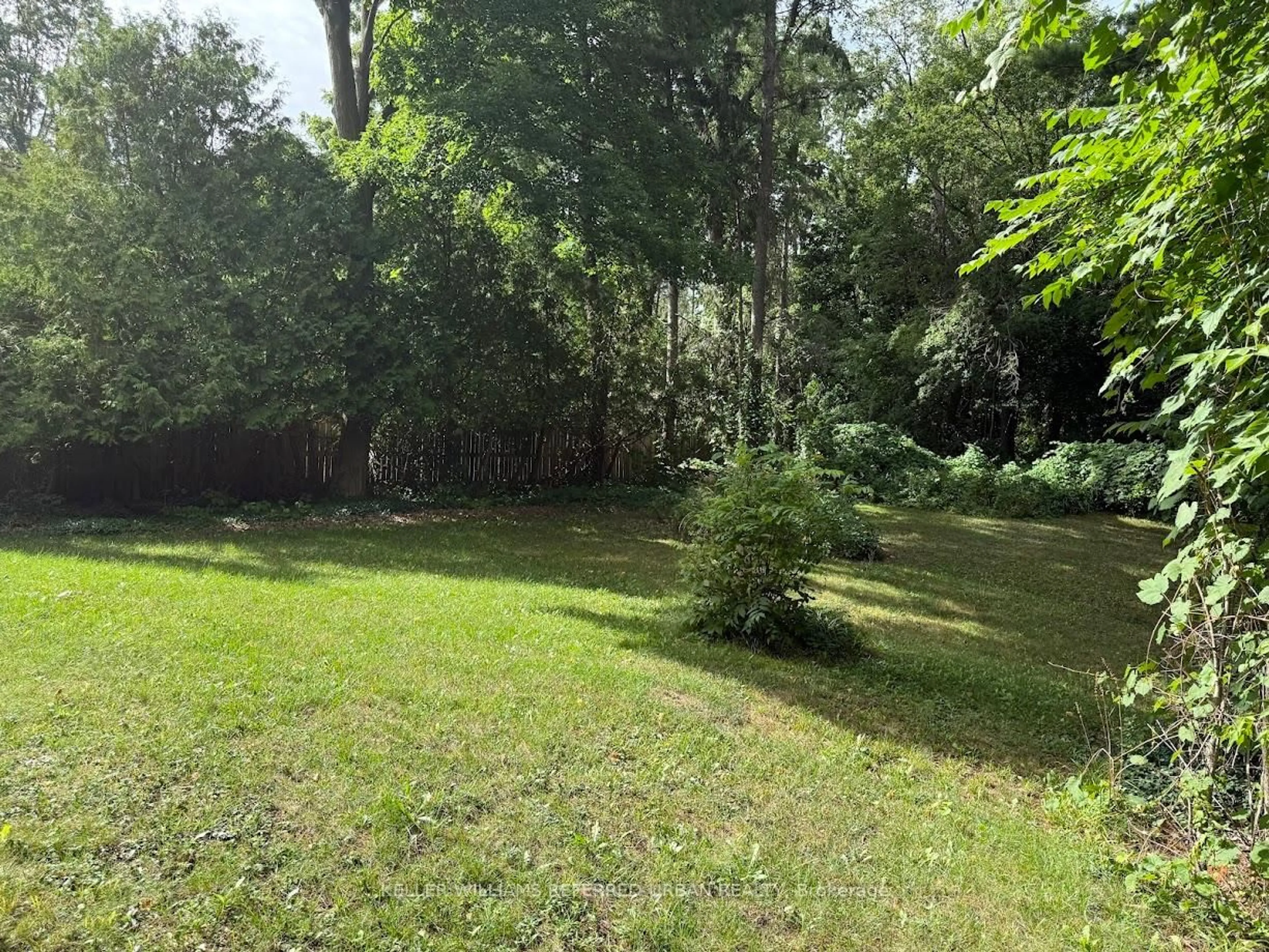 A pic from outside/outdoor area/front of a property/back of a property/a pic from drone, forest/trees view for 90 Proctor Ave, Markham Ontario L3T 1M7