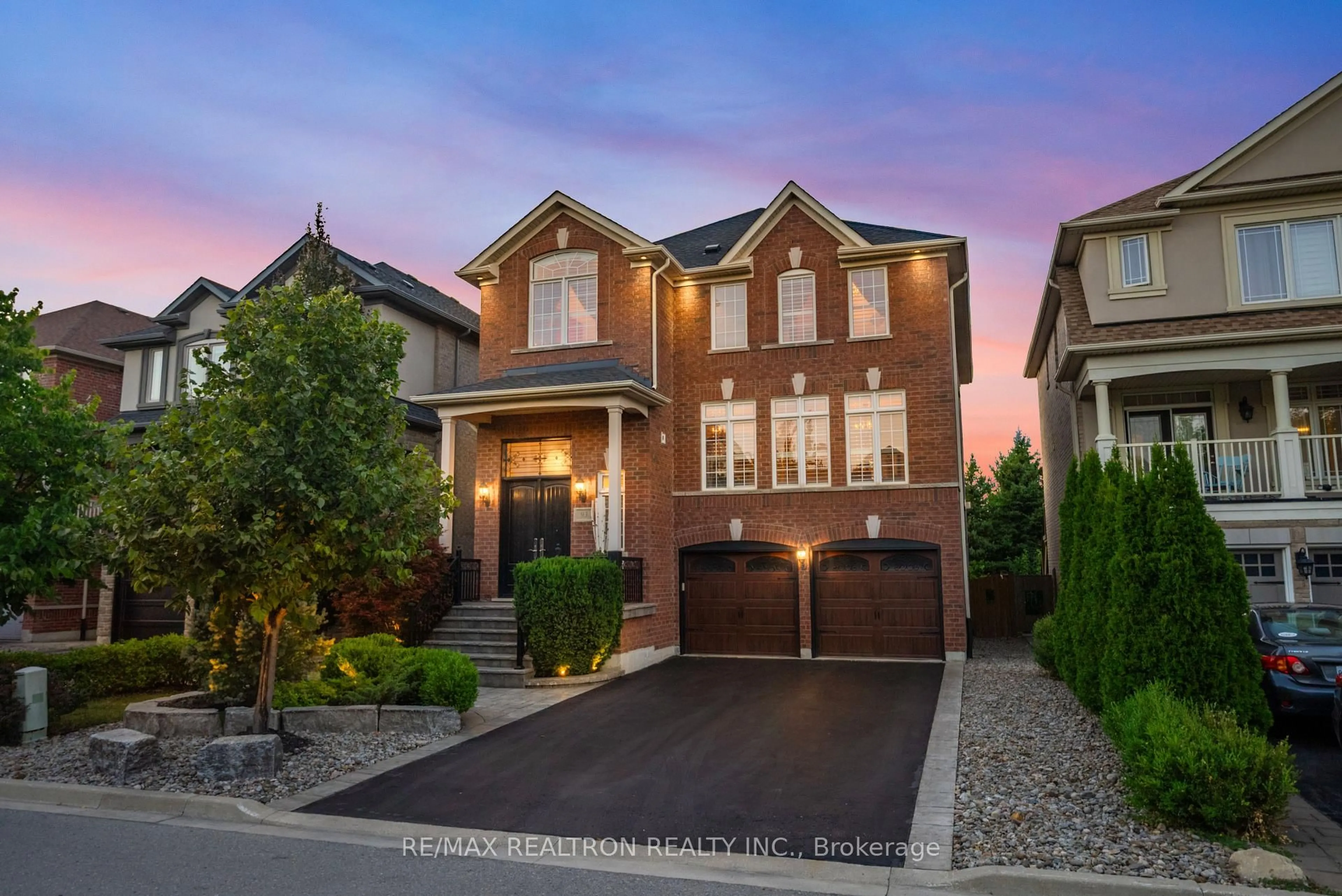 Home with brick exterior material, street for 93 Timna Cres, Vaughan Ontario L6A 4L7