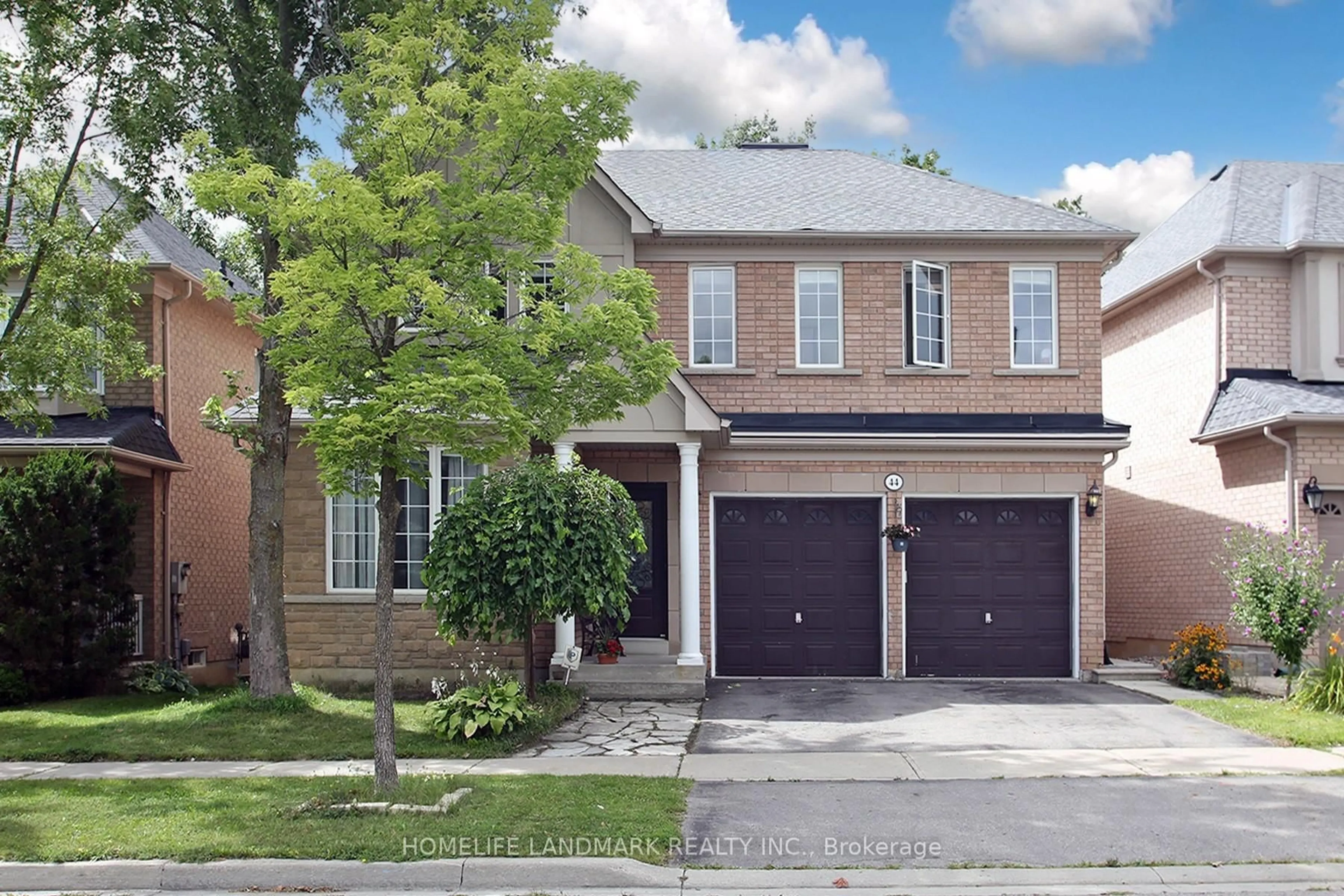 Home with brick exterior material, street for 44 Skywood Dr, Richmond Hill Ontario L4E 4L2