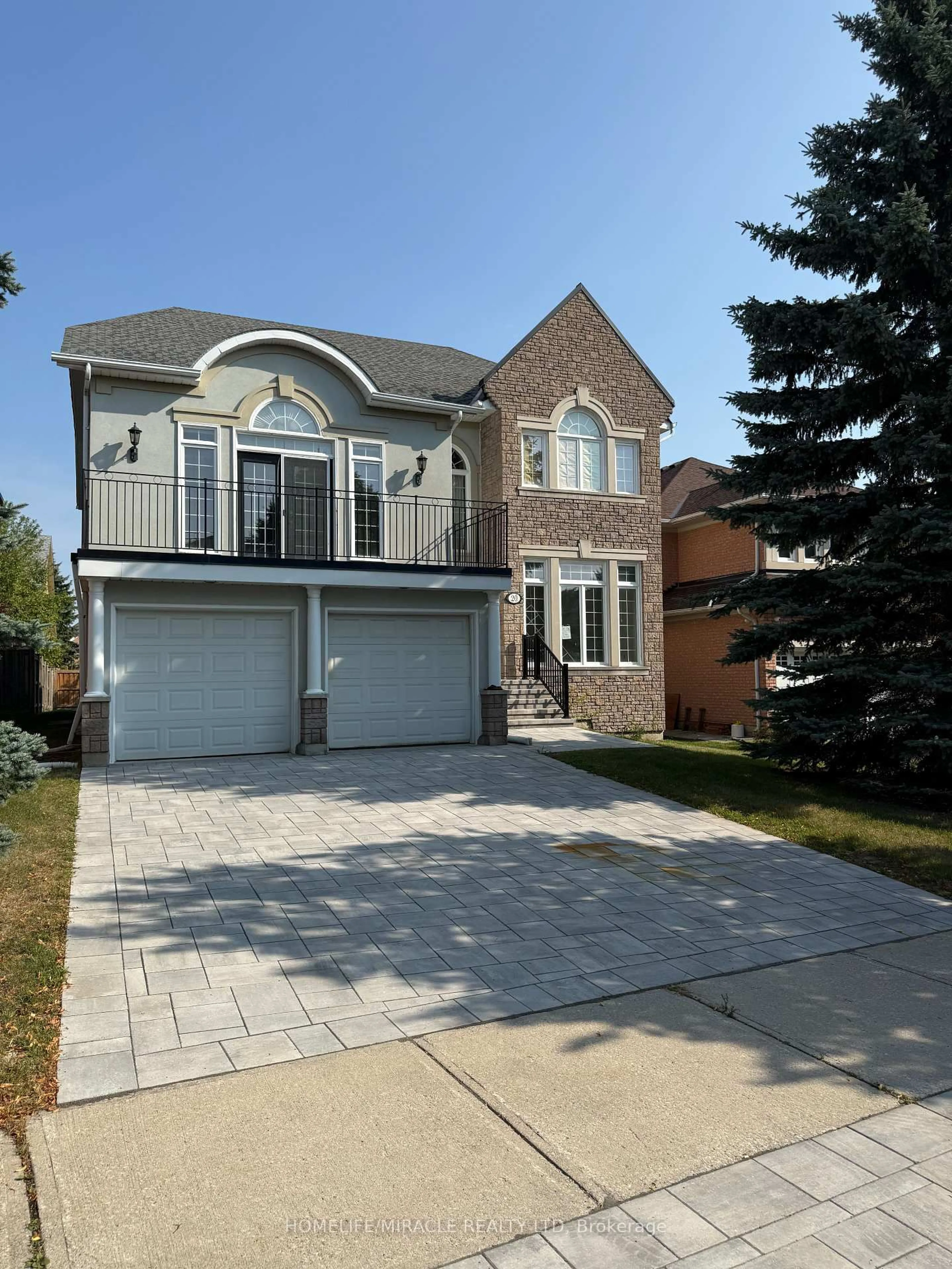 Home with brick exterior material, street for 20 Cassandra Cres, Richmond Hill Ontario L4B 4A1