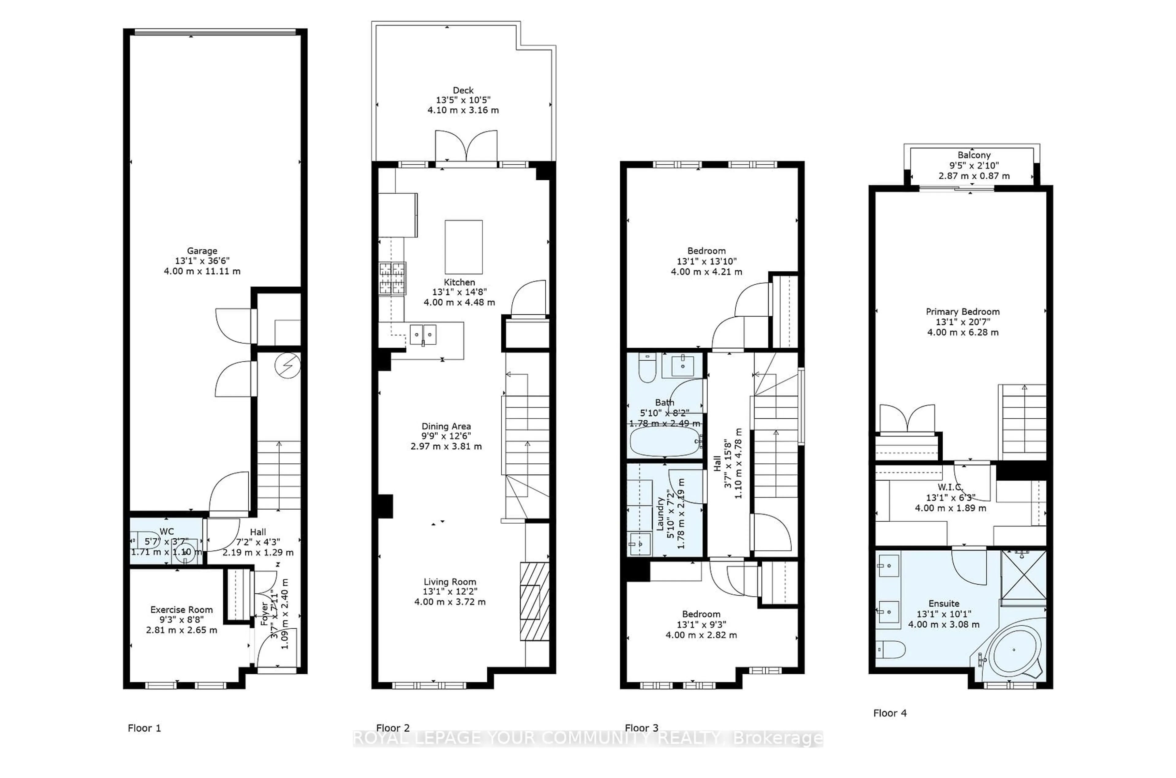 Floor plan for 8327 Kipling Ave, Vaughan Ontario L4L 2A7
