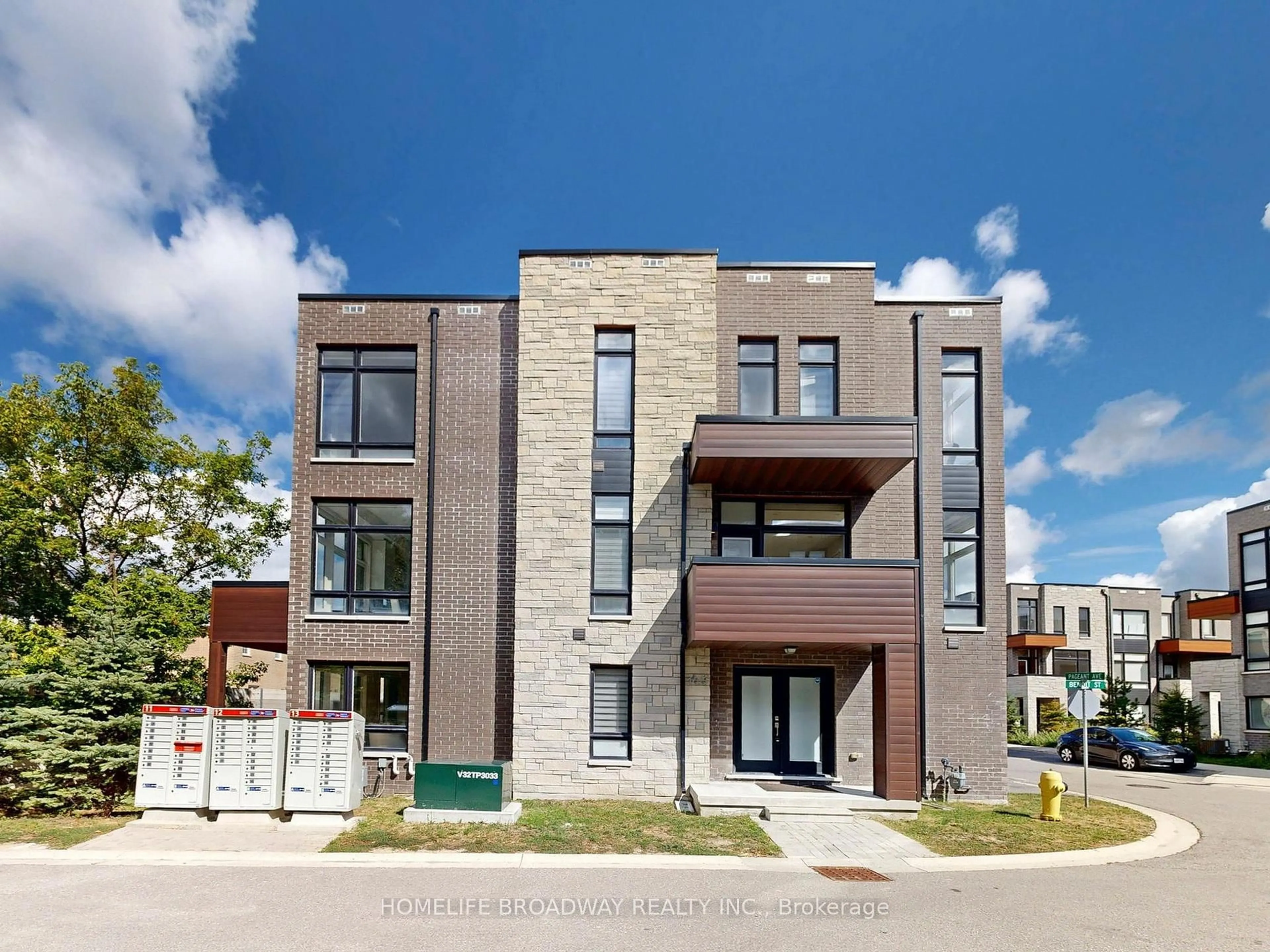 Home with brick exterior material, street for 166 Pageant Ave, Vaughan Ontario L4H 4R7