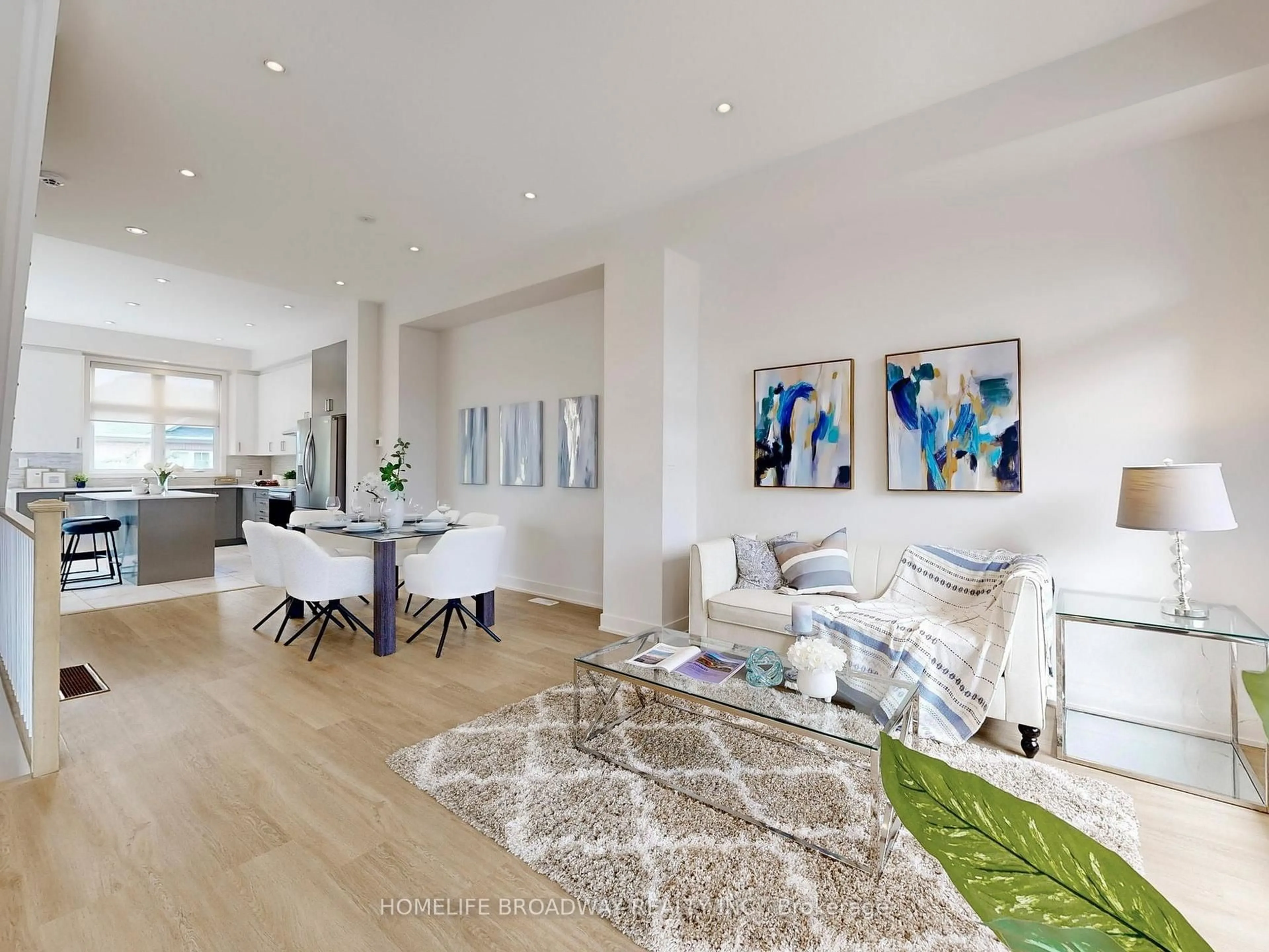 Living room with furniture, unknown for 166 Pageant Ave, Vaughan Ontario L4H 4R7