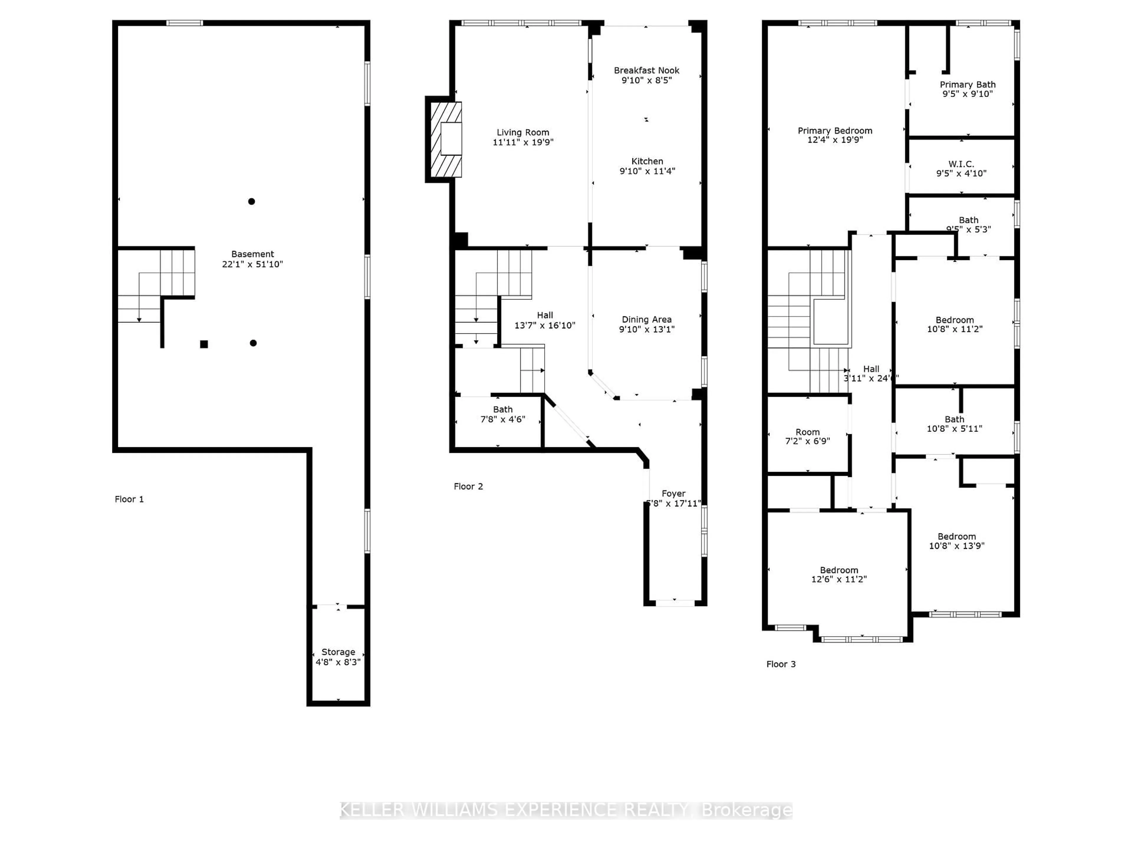 Floor plan for 15 Wagner Cres, Essa Ontario L3W 0P4