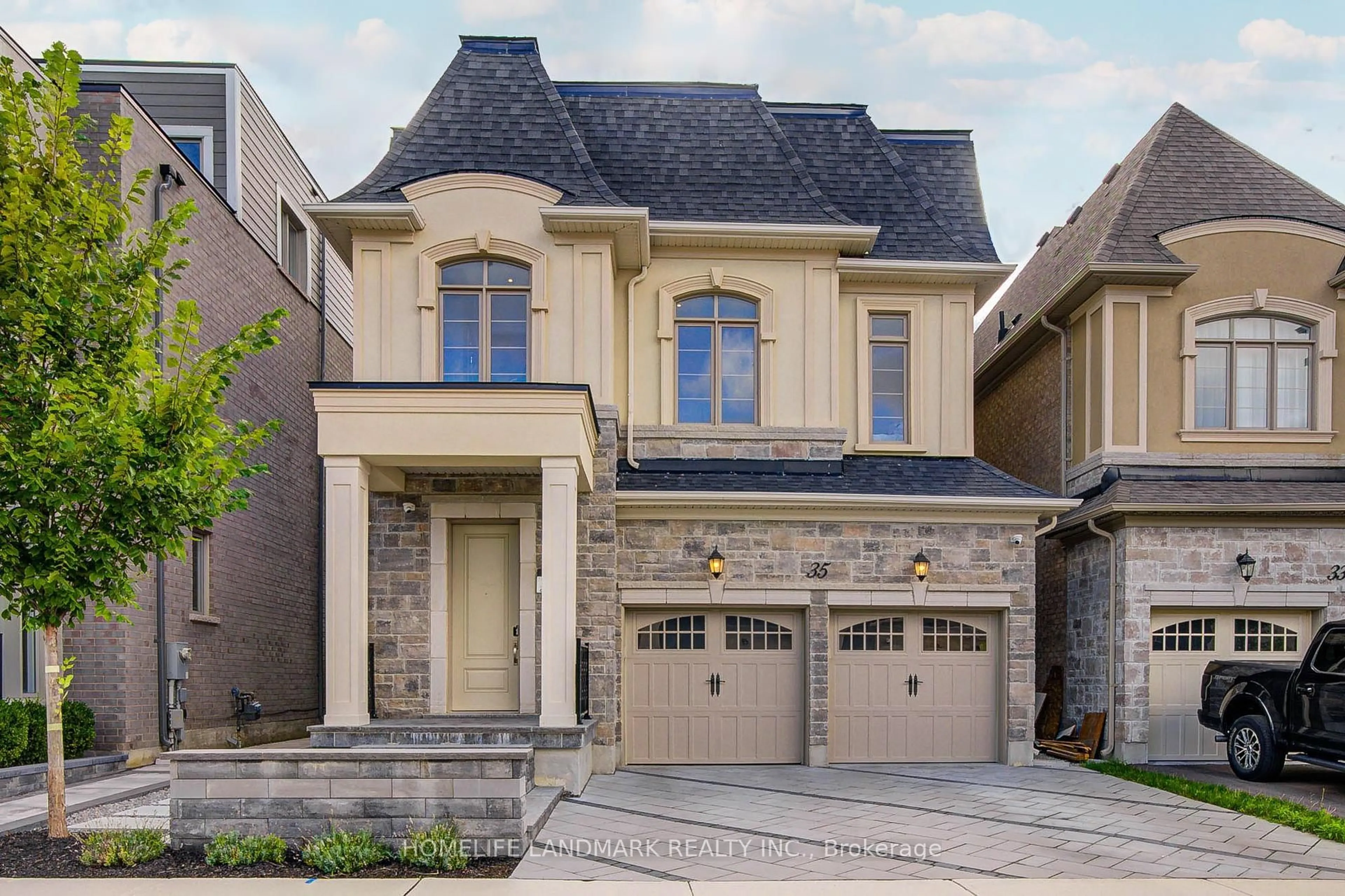 Home with brick exterior material, street for 35 Meteorite St, Richmond Hill Ontario L4C 4L9