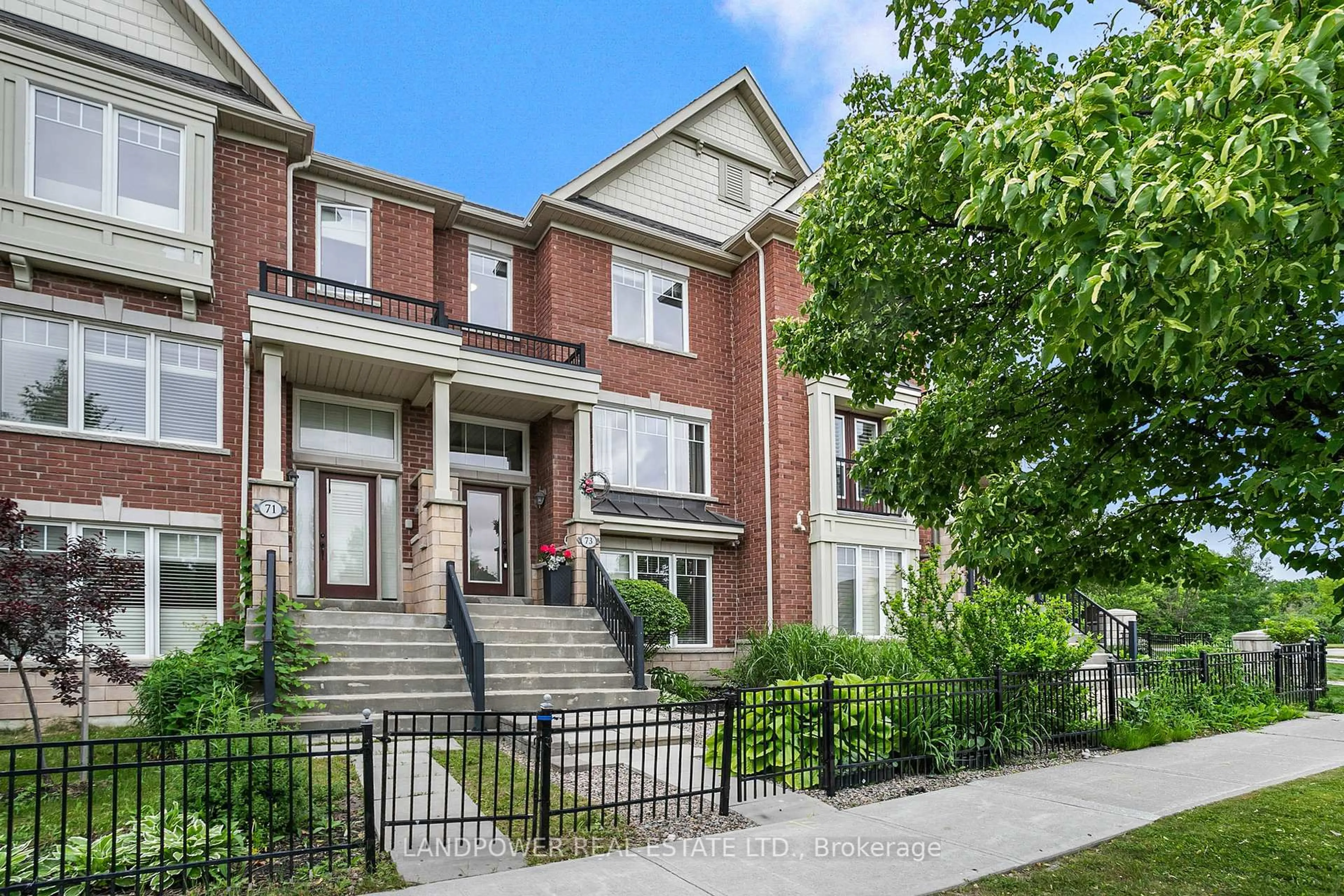 Home with brick exterior material, street for 73 Baker Hill Blvd, Whitchurch-Stouffville Ontario L4A 0T8